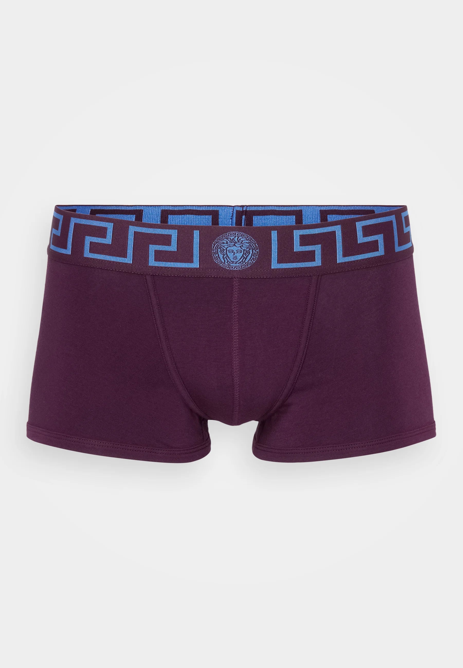 Versace Cotton Stretch Low Rise Trunks – tmavý lilek, inkoustově modrá