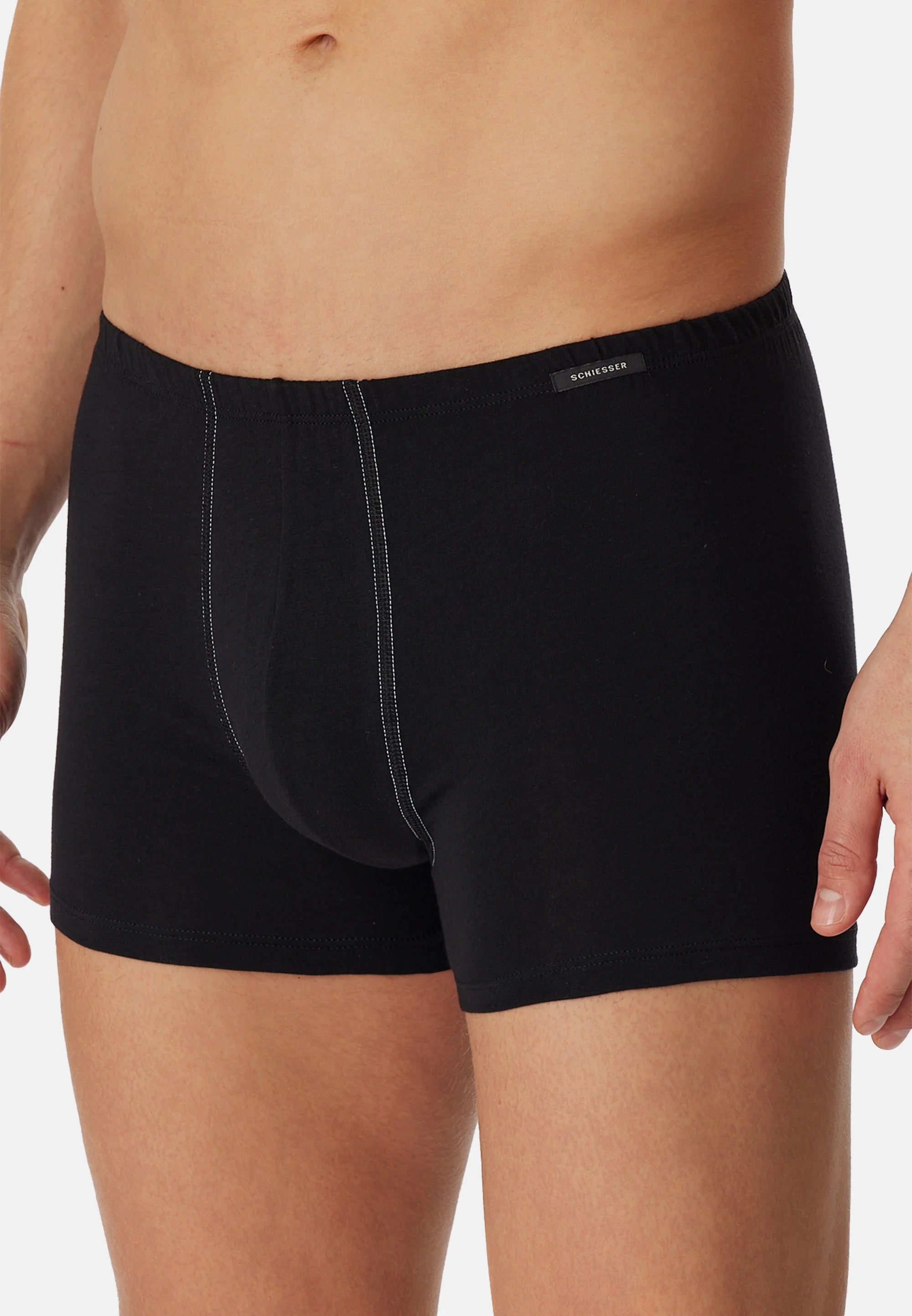 Lot de 6 caleçons Schiesser Essentials - Noir