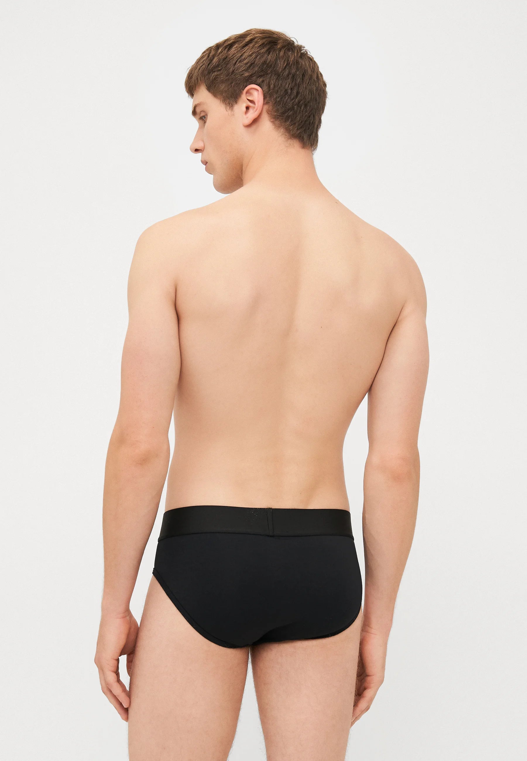 Versace Cotton Stretch Briefs – Low Rise – 2 Pack – Black