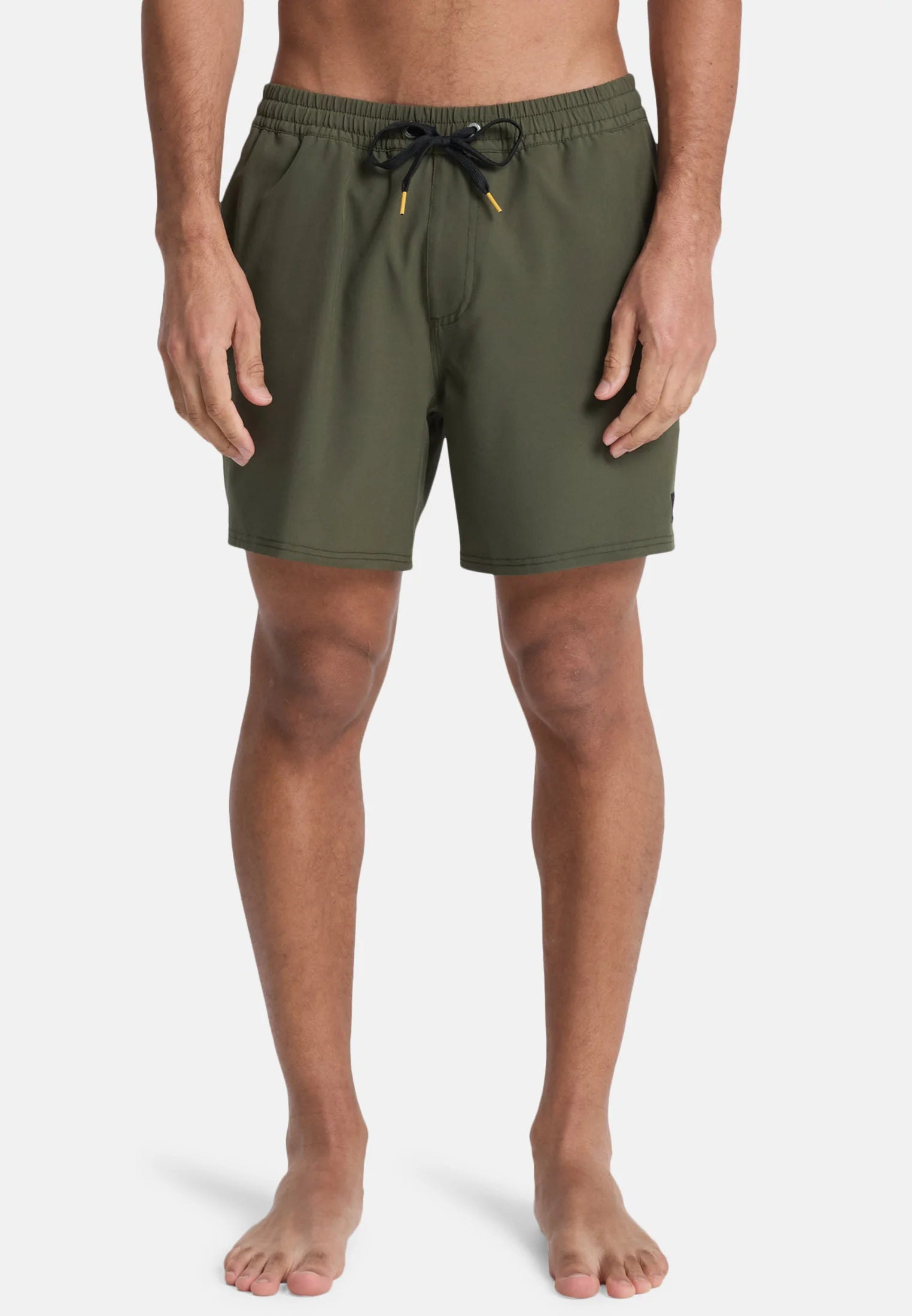 Quiksilver Stretch Piped Volley Swim Shorts – Dark Green