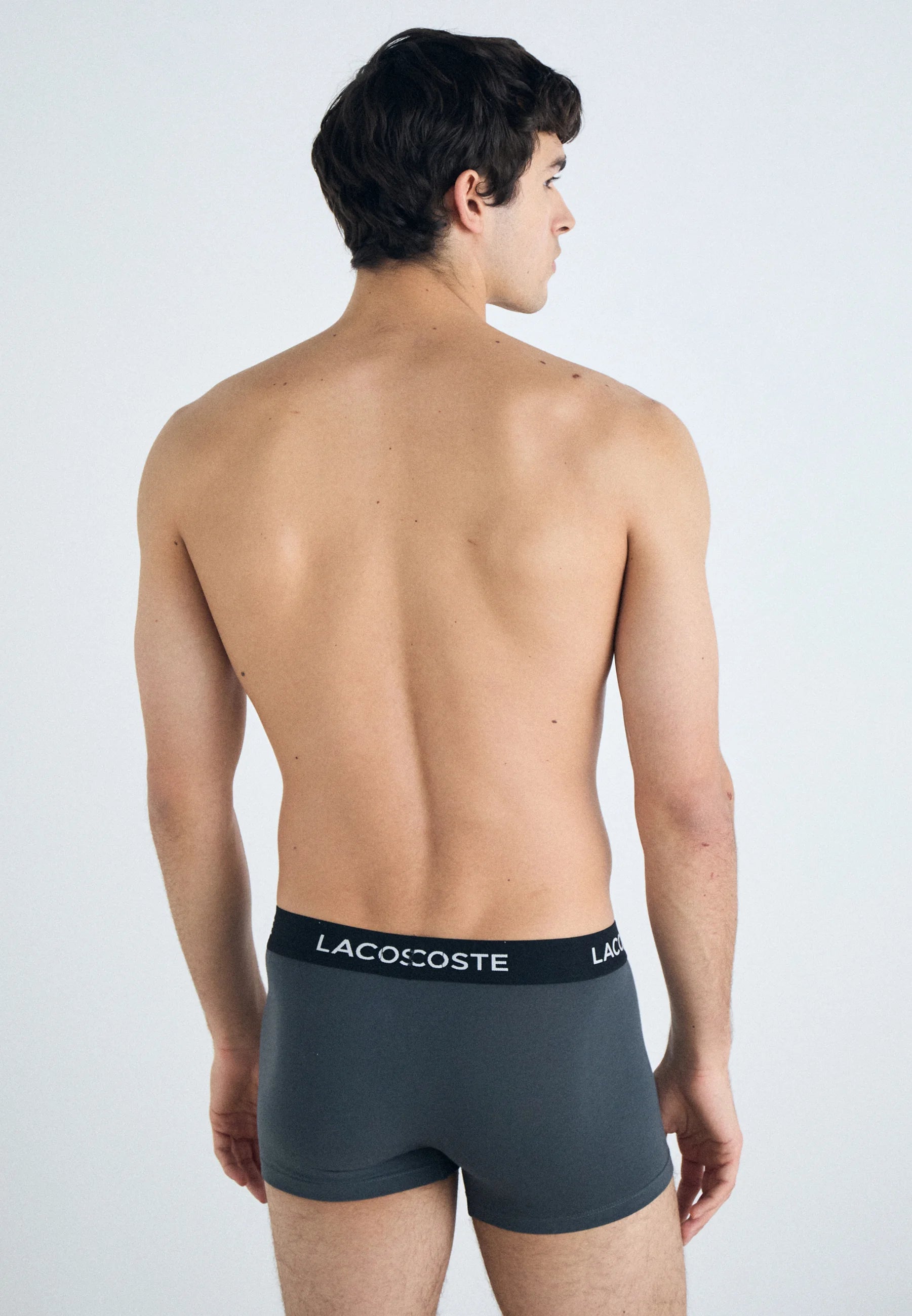 Stretch Trunks Lacoste 5 Pack – šedá, černá