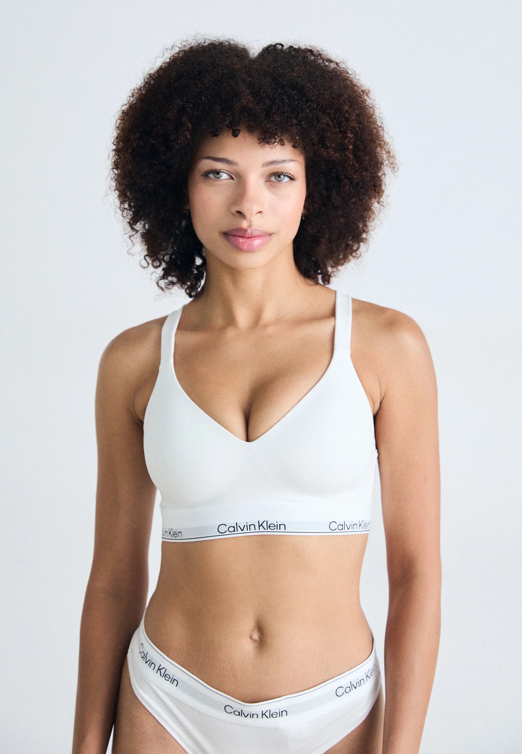 Calvin Klein Icon Lift Bralette T-Shirt Bra – bílá
