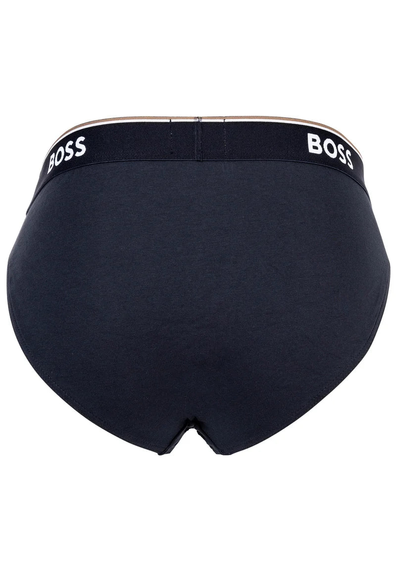 BOSS Lot de 6 slips Power Stretch – Bleu