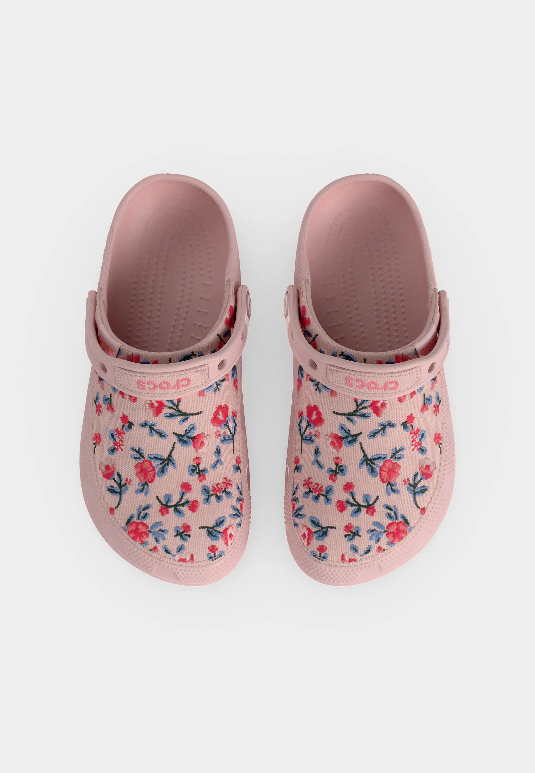 Crocs Classic Crafted Floral Unisex Mules – Candy