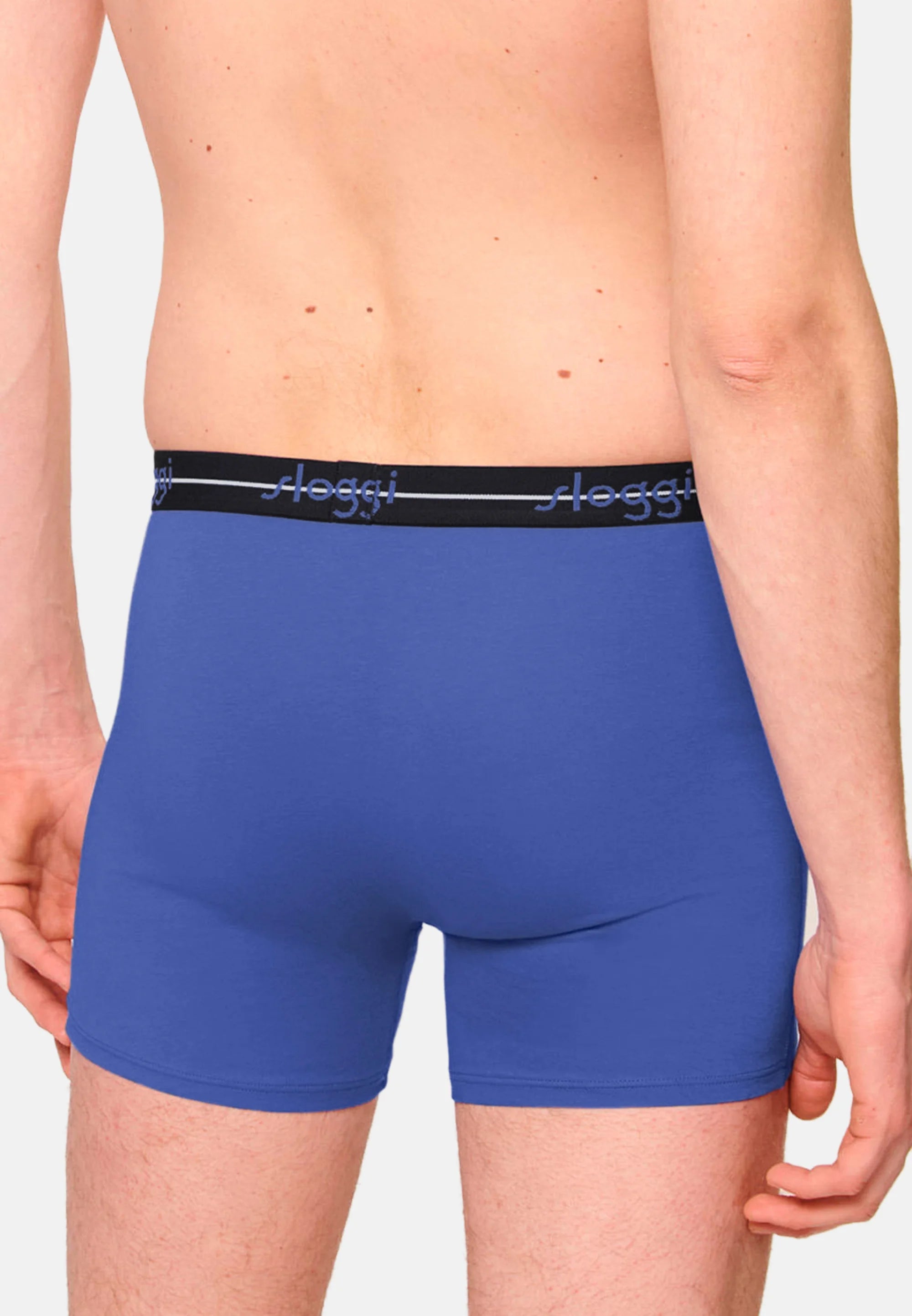 Sloggi Start Trunks 6er-Pack – Hellblau, Dunkelblau