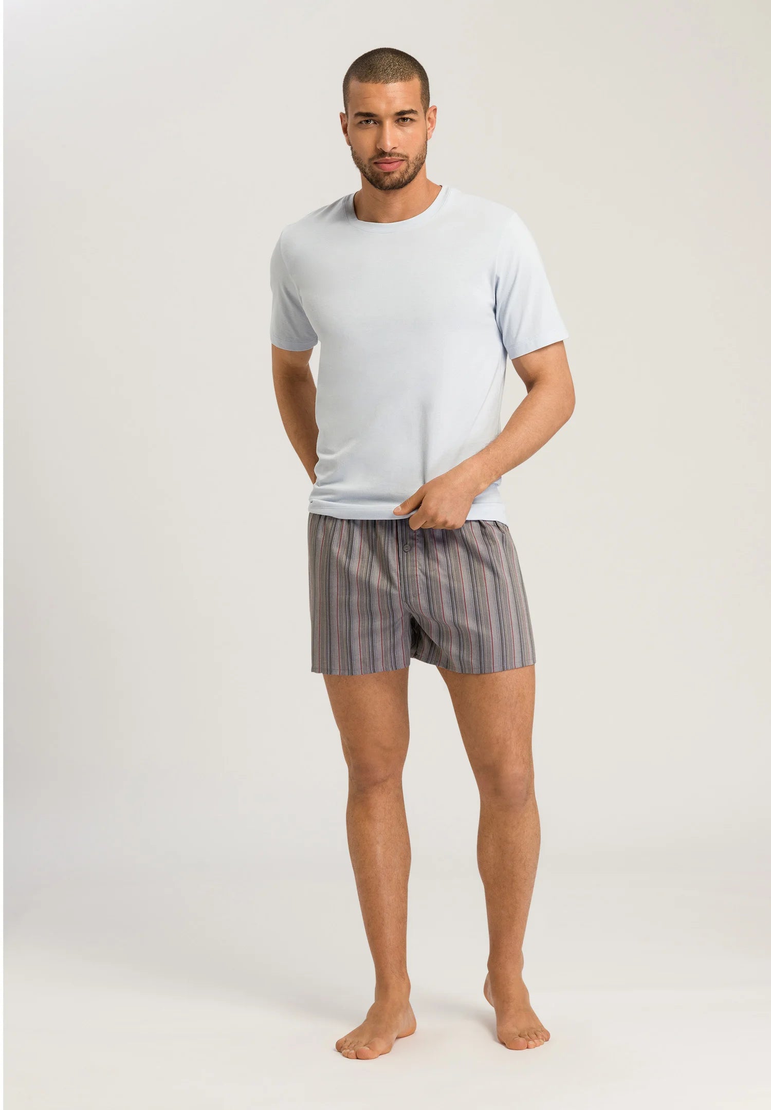 Boxerky HANRO FANCY – Fading Stripe