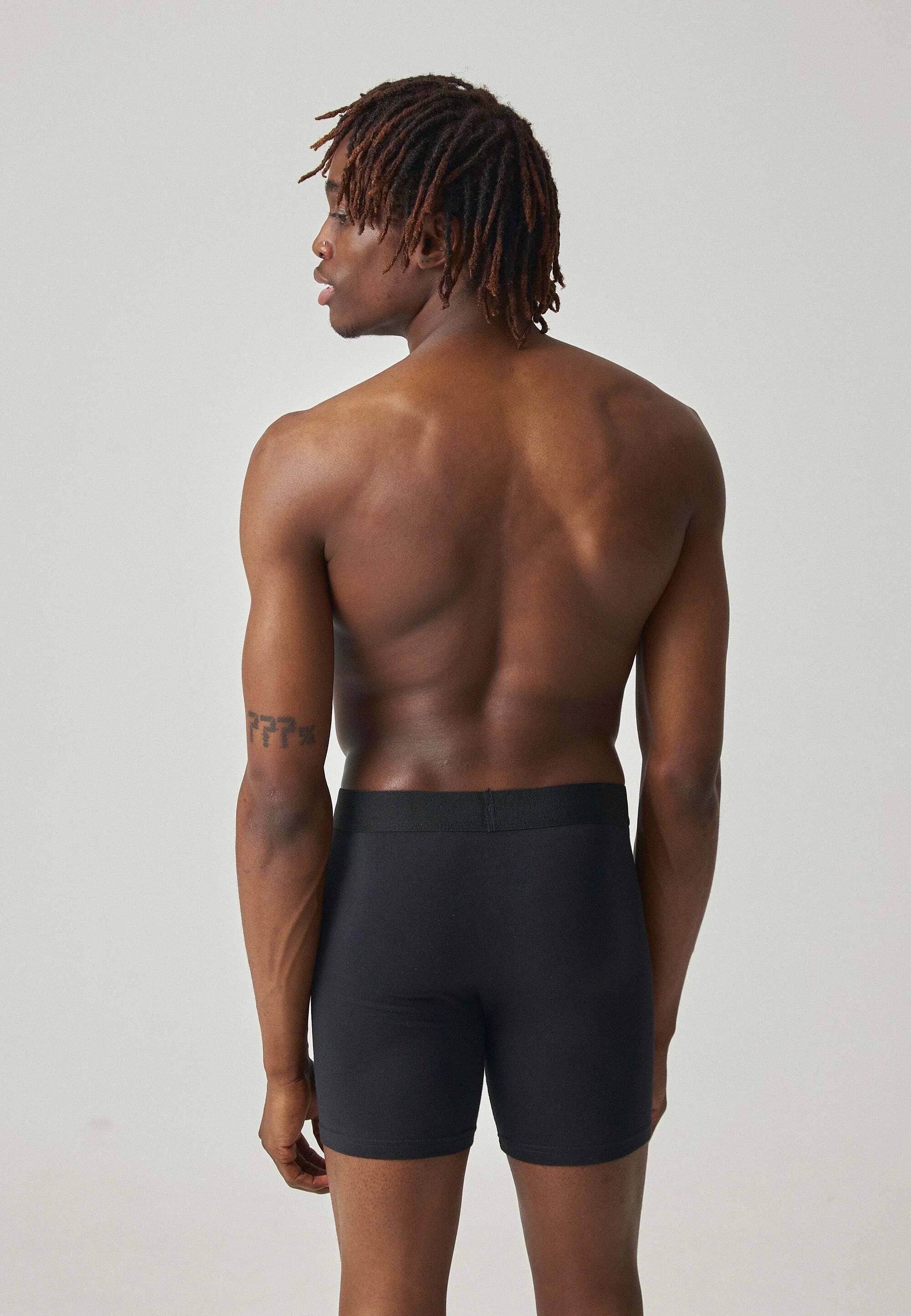 SNOCKS 3er-Pack Boxershorts – Schwarz