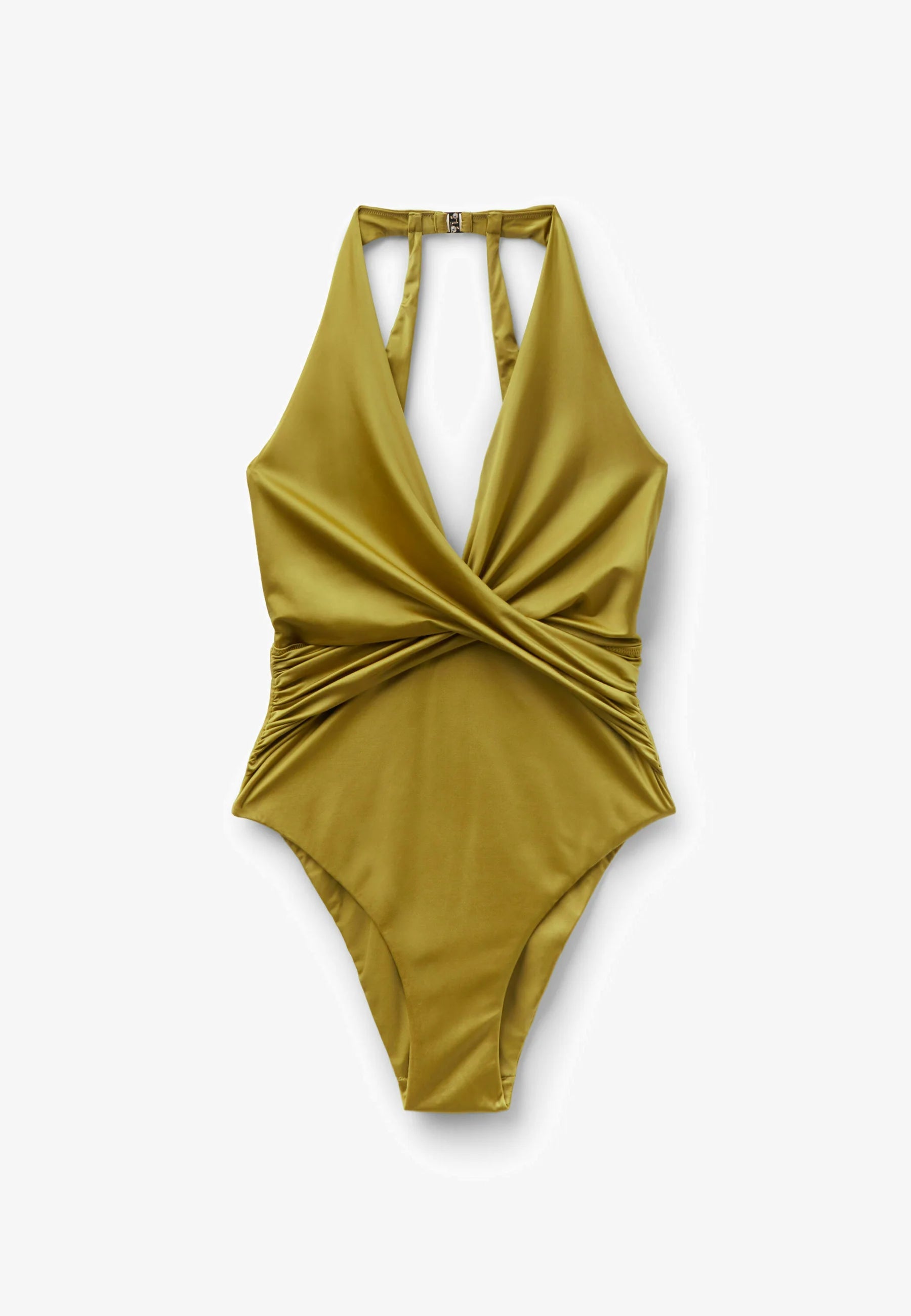 Calzedonia Classic Swimsuit – Metallic Green