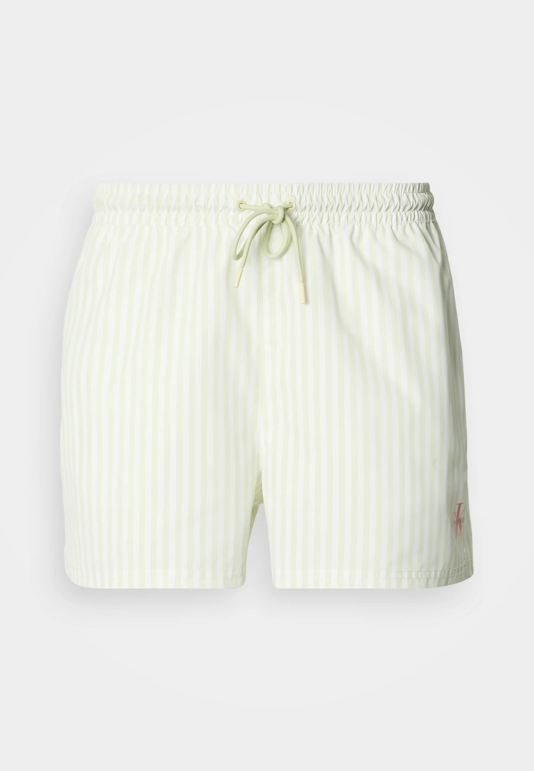 Short de bain monogramme Calvin Klein – Penny, Jade blanc