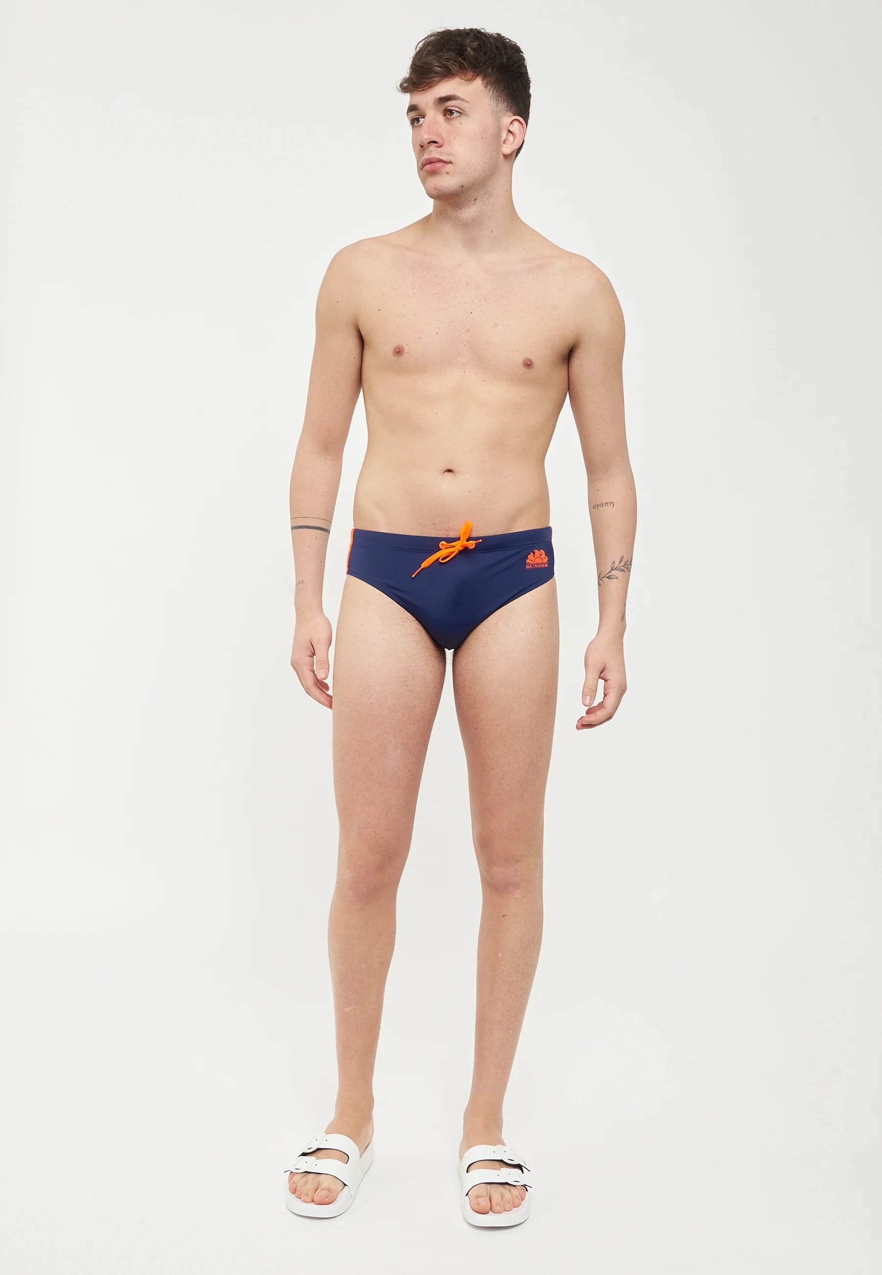 SUNDEK Swim Briefs – Blue, Orange