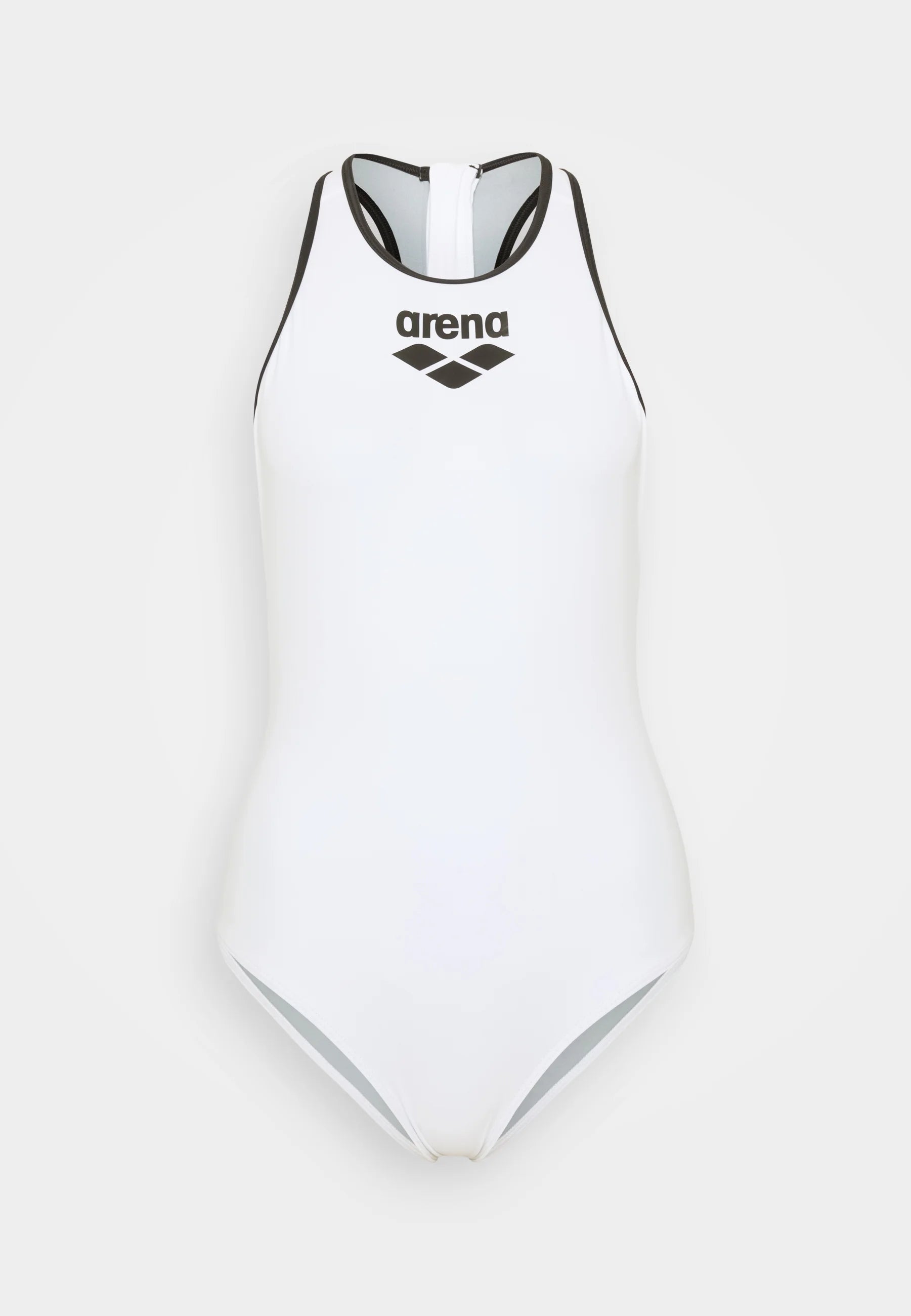 Arena Y Line One-Piece Swimsuit – White, Black