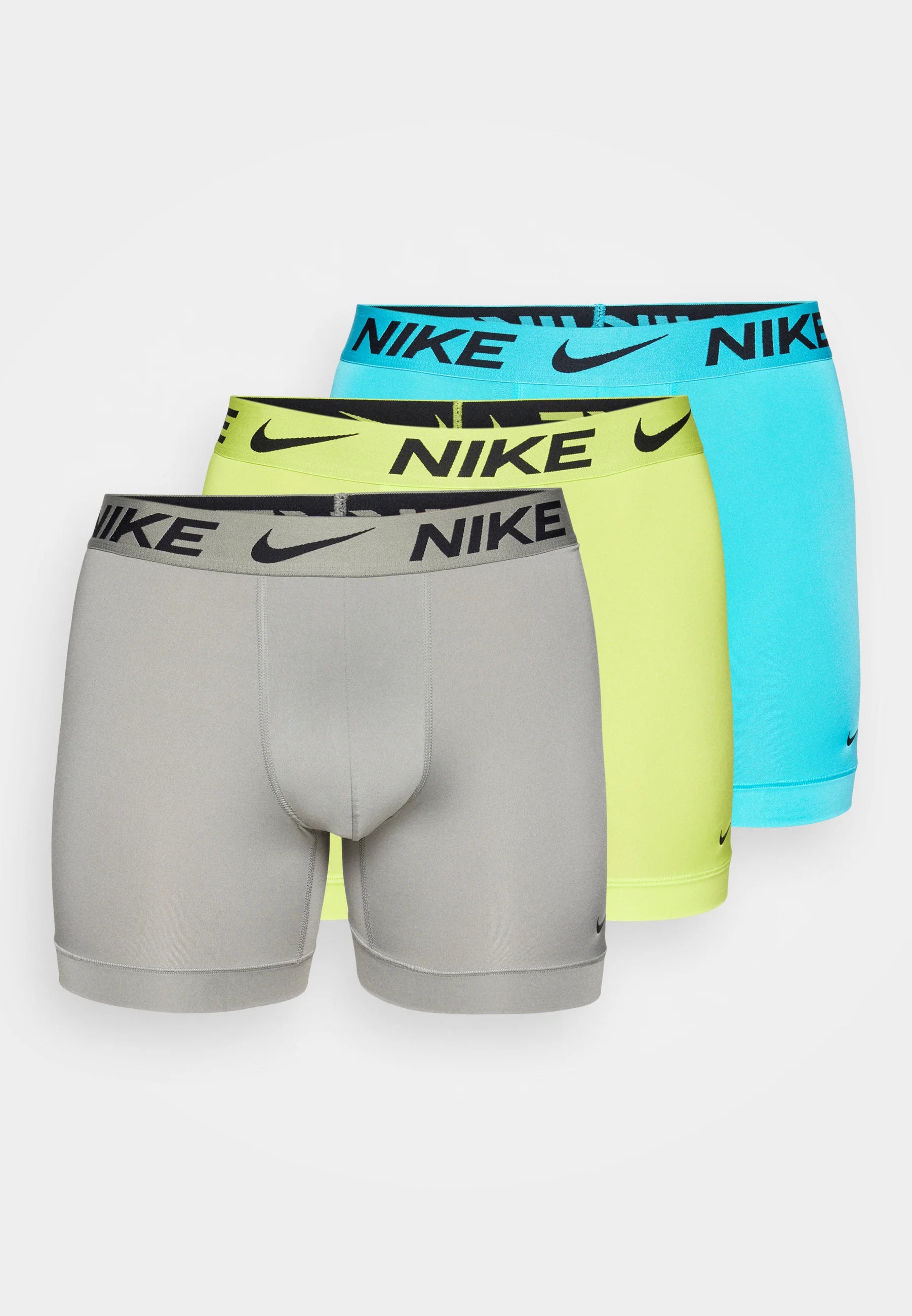 Nike Underwear 3 Pack Boxer Briefs – Cyber, Dark Stucco, Dusty Cactus