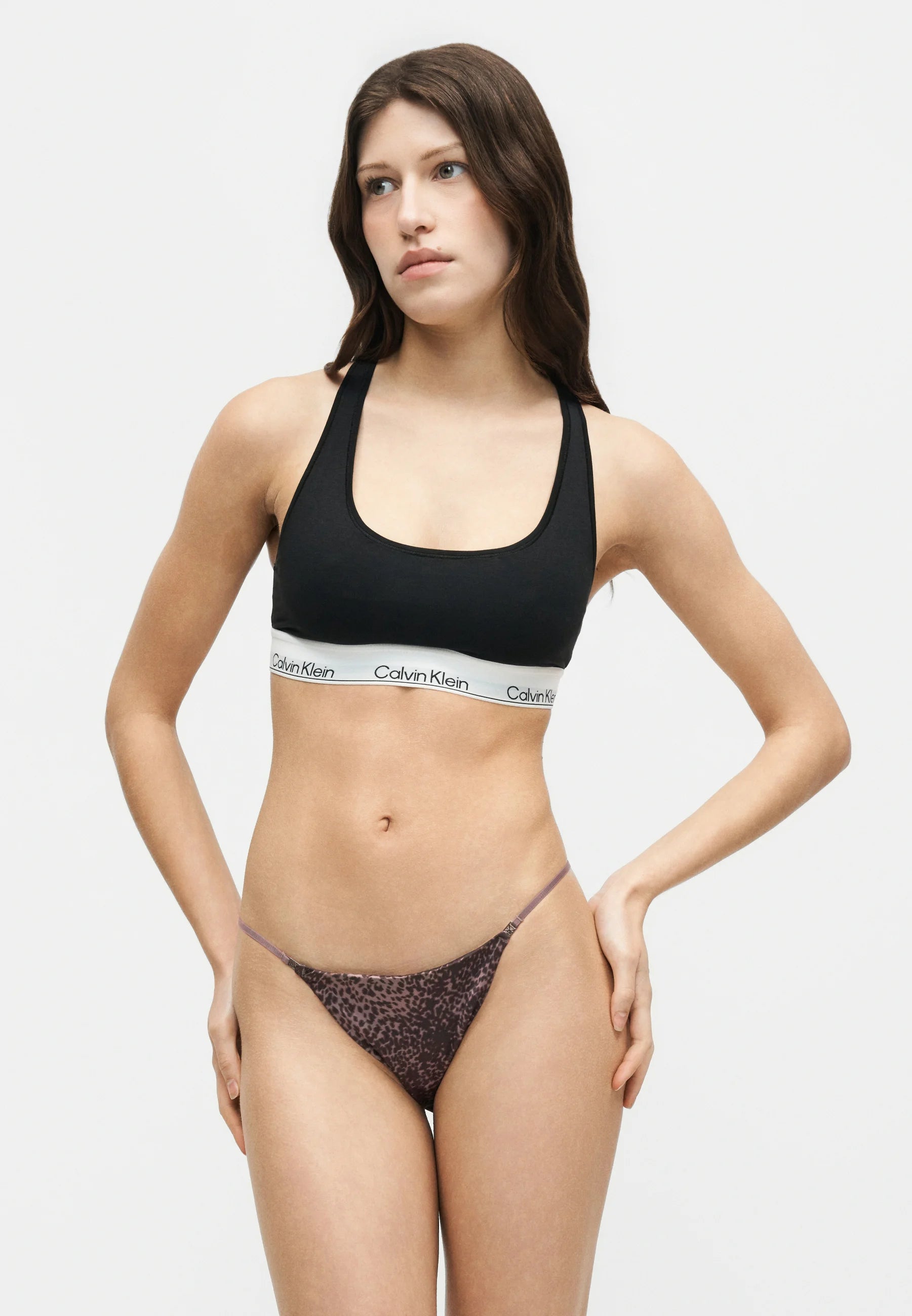 Calvin Klein Signature Tanga Thong – Multi-Coloured