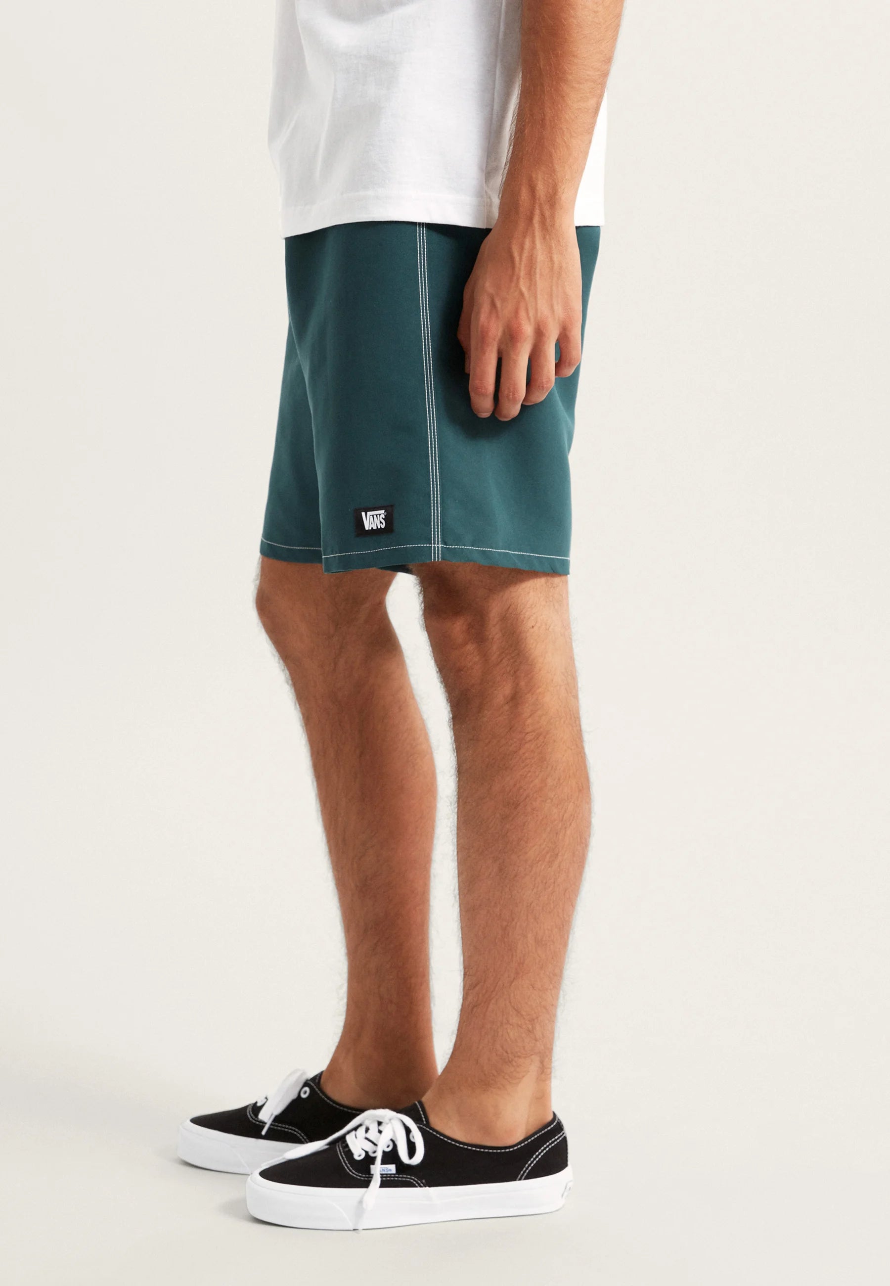 Plavky šortky Vans – středně zelené