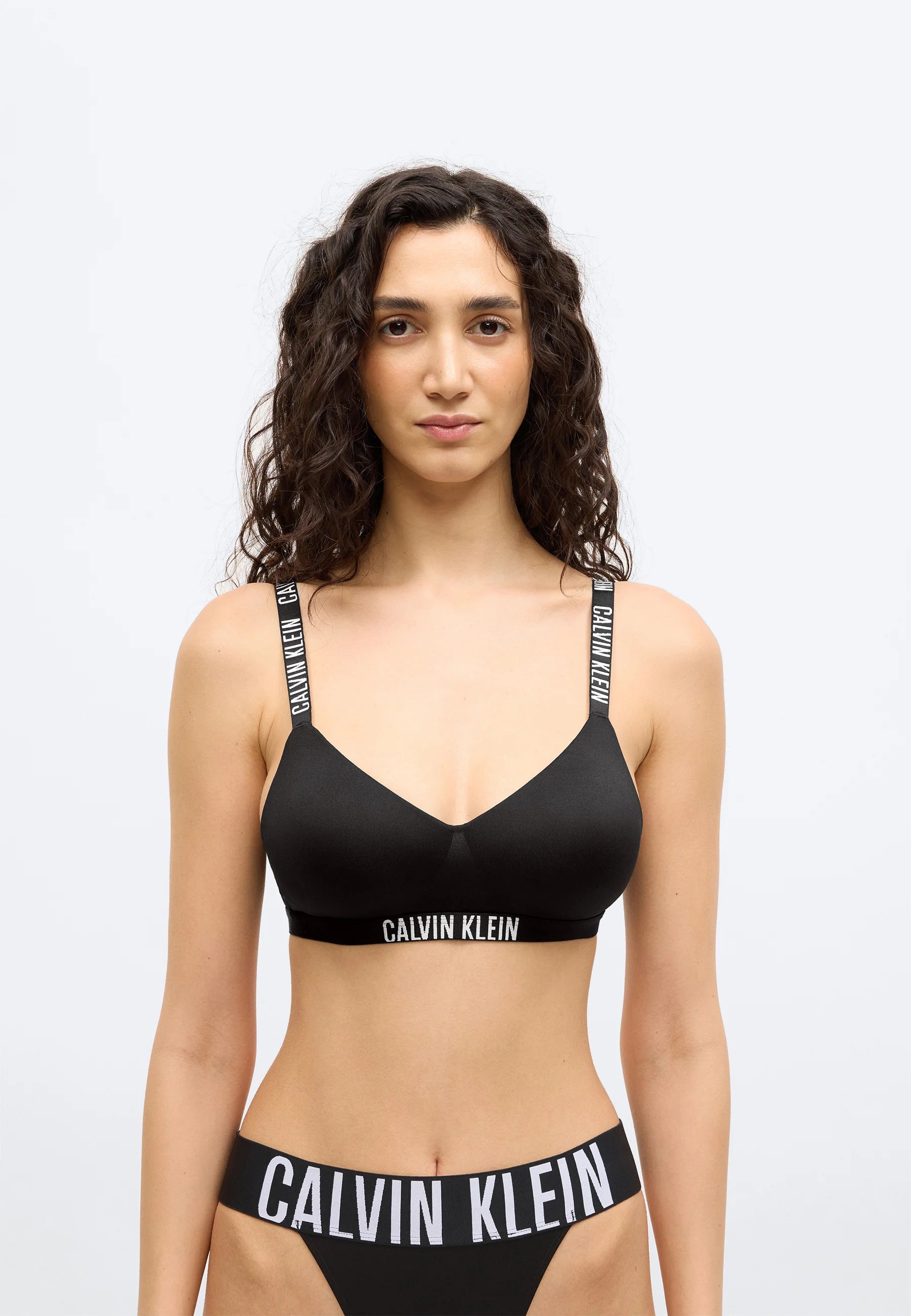 Calvin Klein Intense Power Lined Bralette – Black