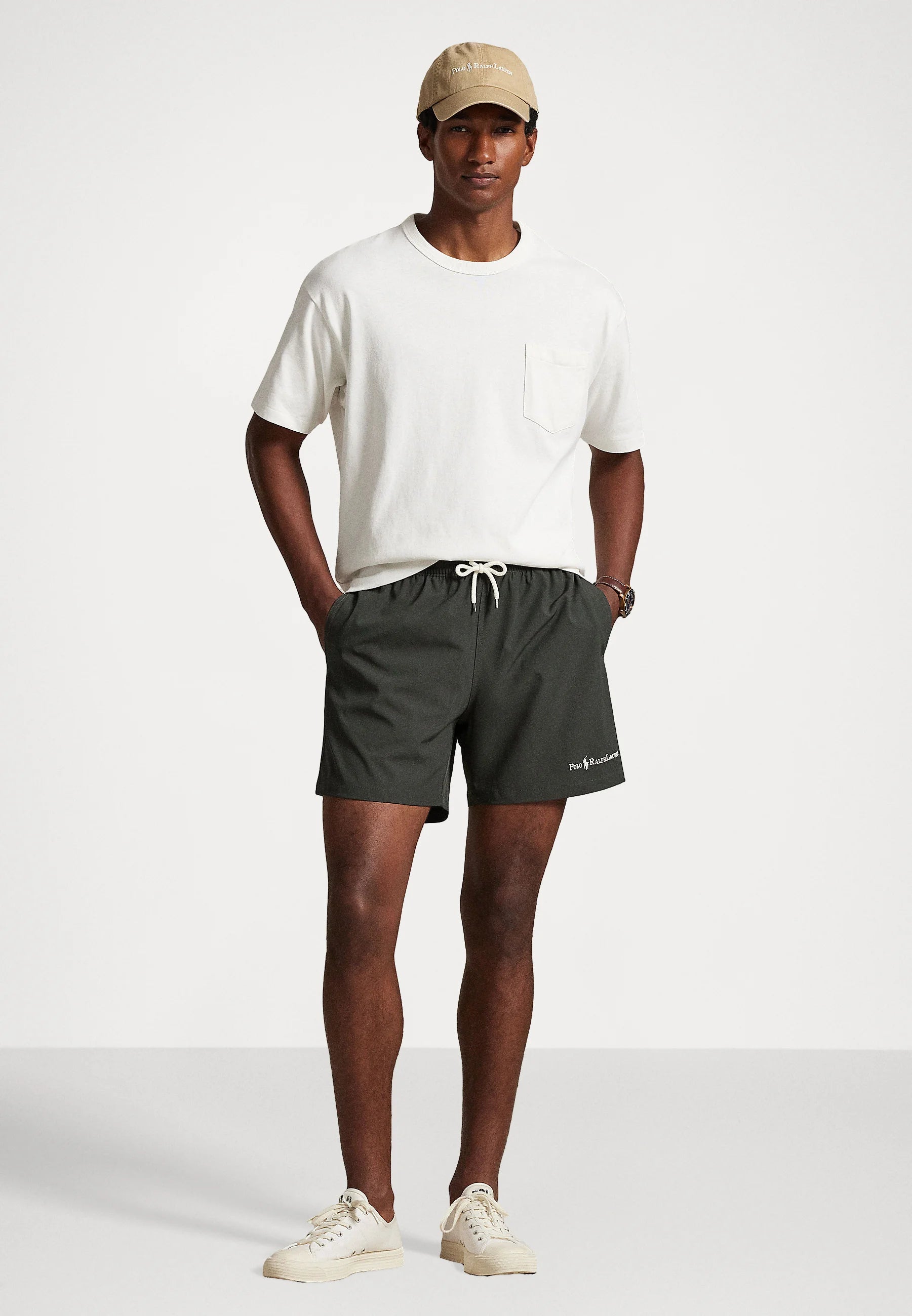 Polo Ralph Lauren Traveler Classic 14.6 cm Swim Shorts – Deep Grey