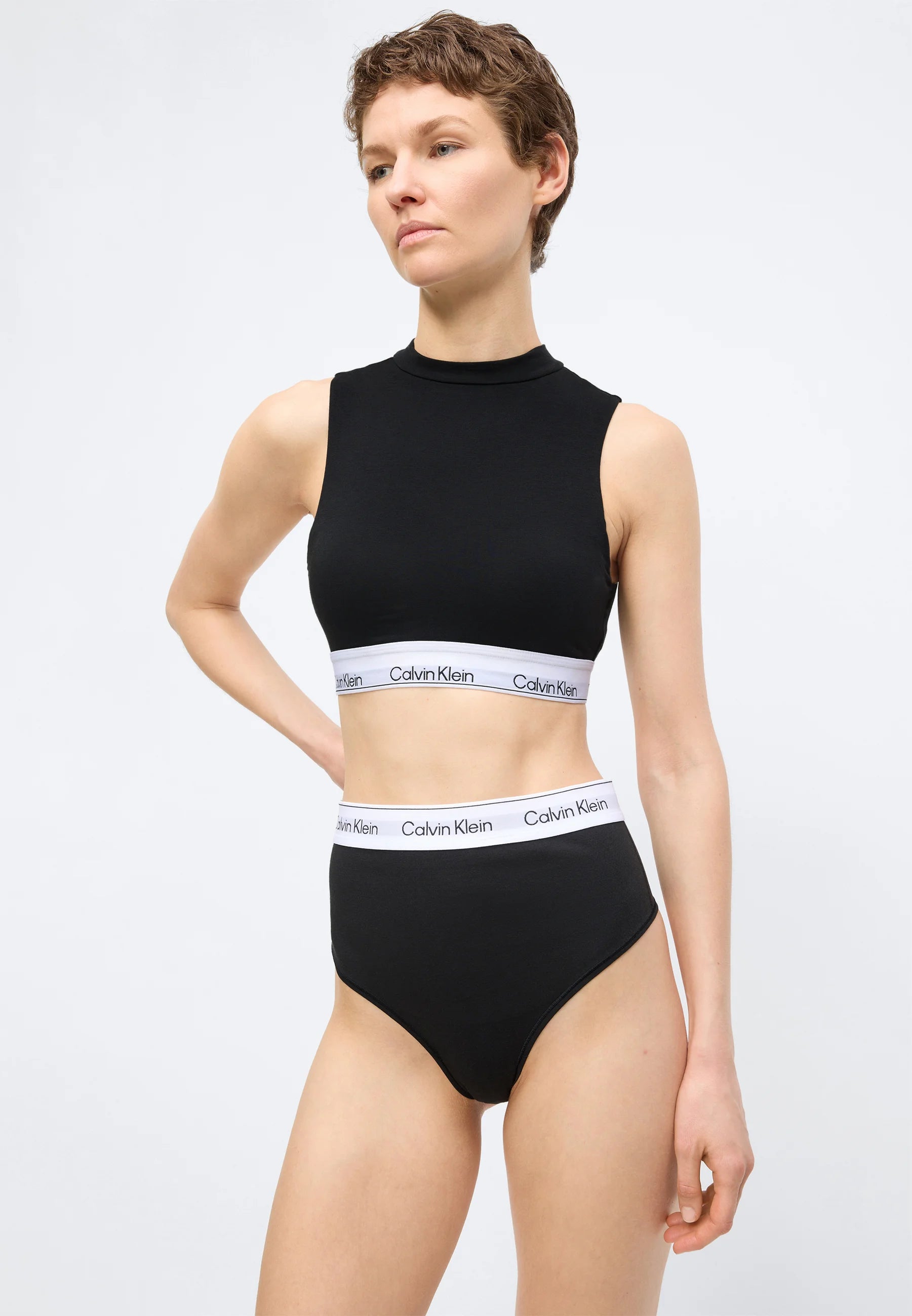 String Calvin Klein Icon Shapewear – Noir