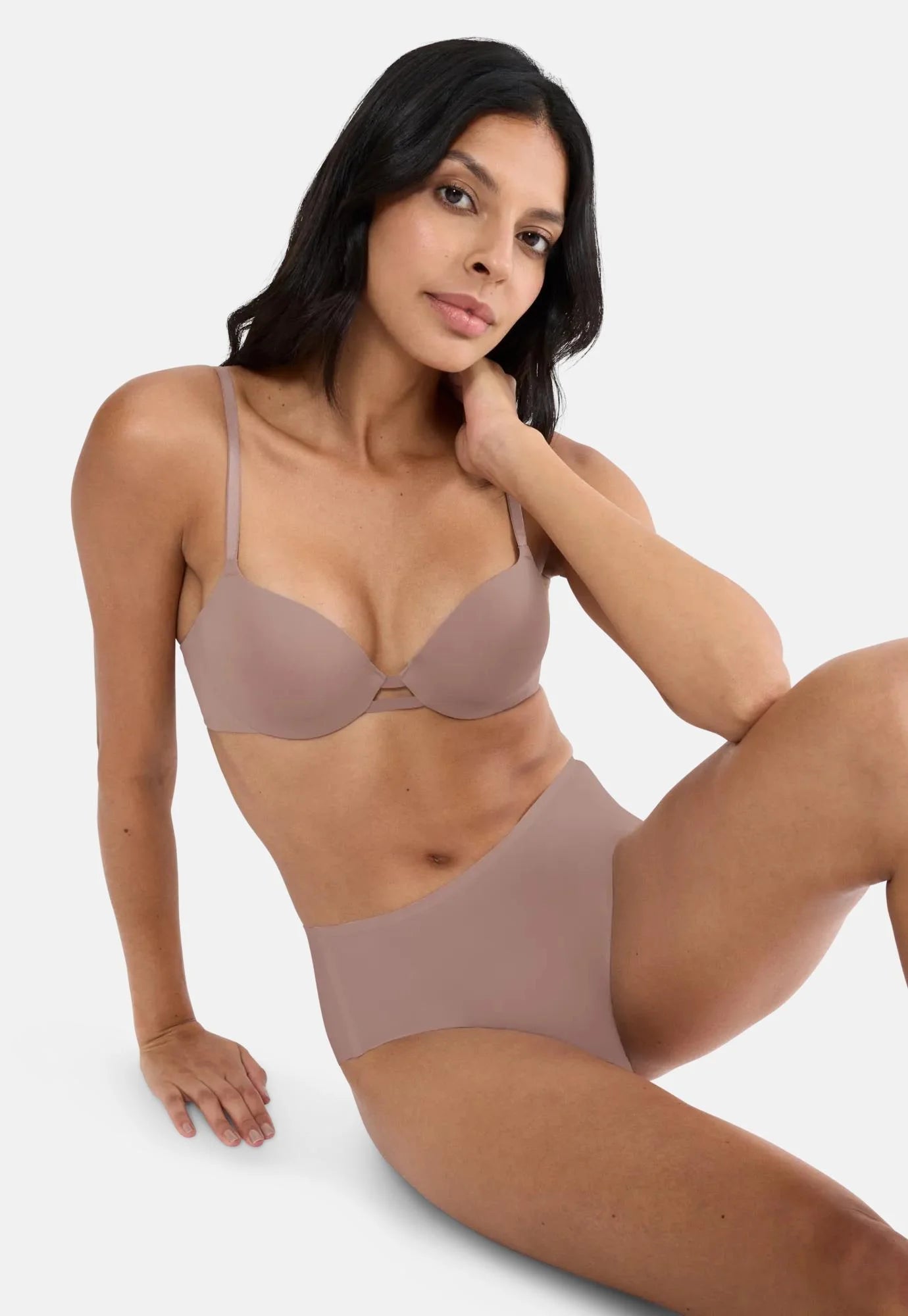 Soutien-gorge t-shirt Triumph Body Make-Up Illusion – Mousse au chocolat