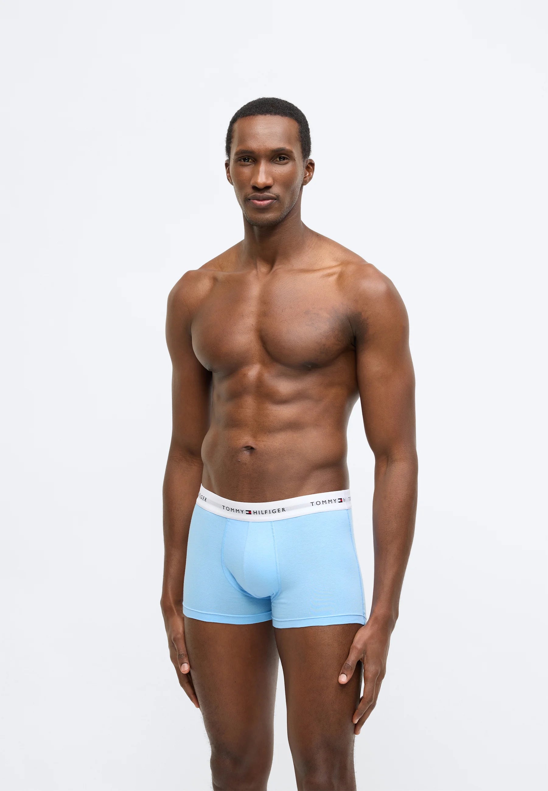 Tommy Hilfiger Signature Trunk Print 7 Pack – Multicolore, Noir, Blanc