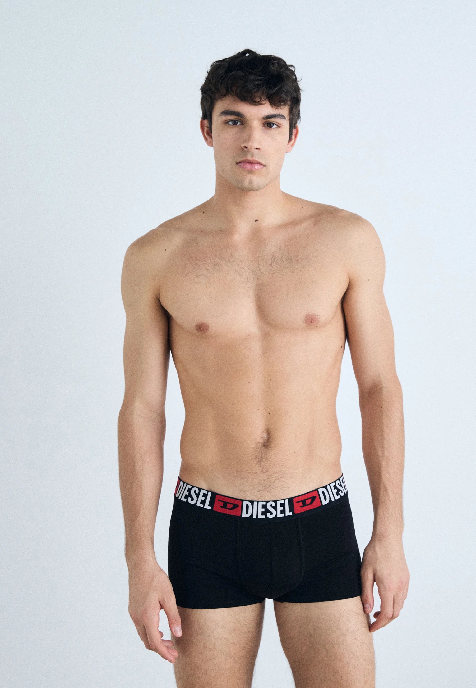 Lot de 3 boxers Diesel Damien Threepack – Noir, Gris, Rouge