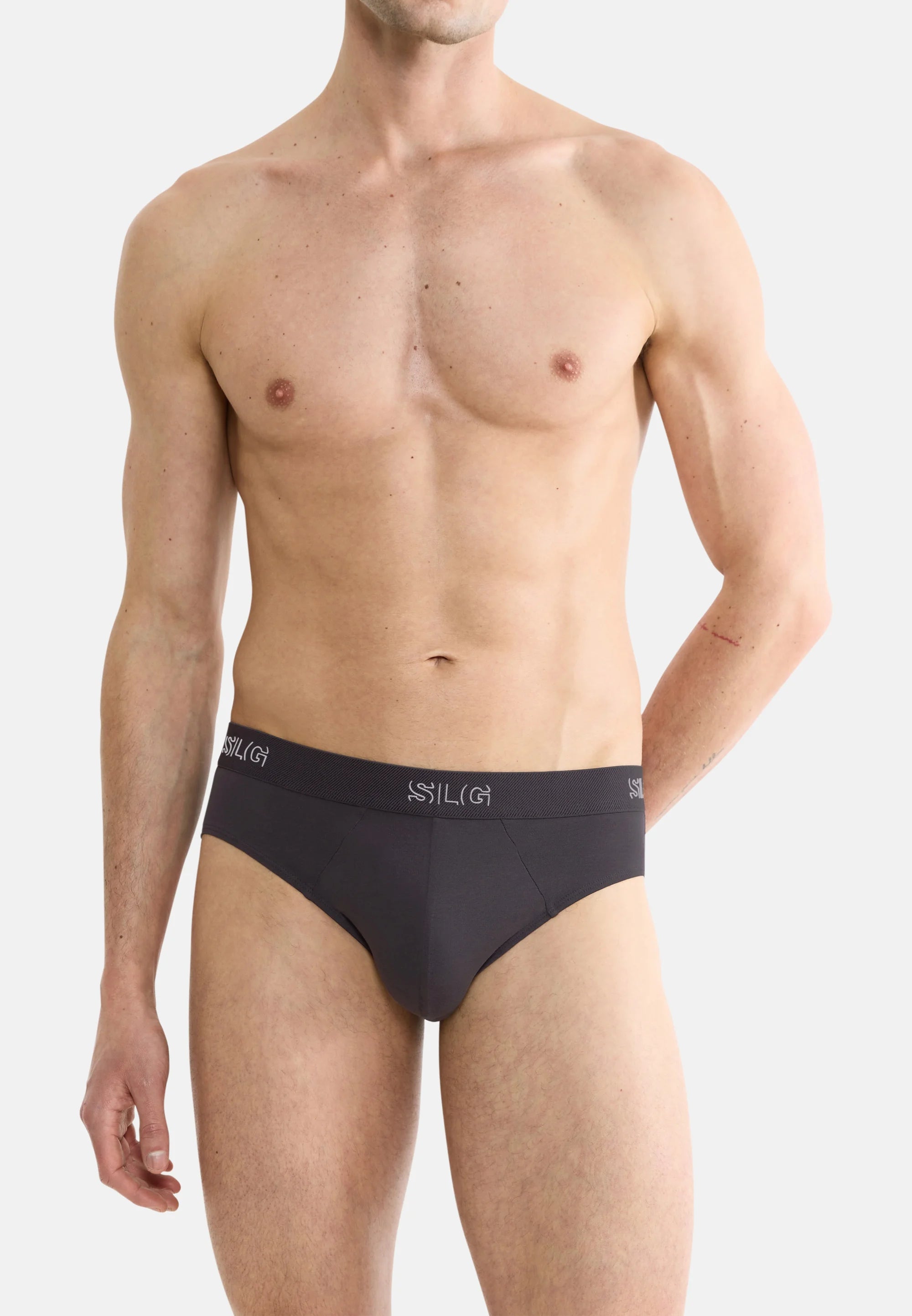 Sloggi Base Briefs 6er-Pack – Anthrazit