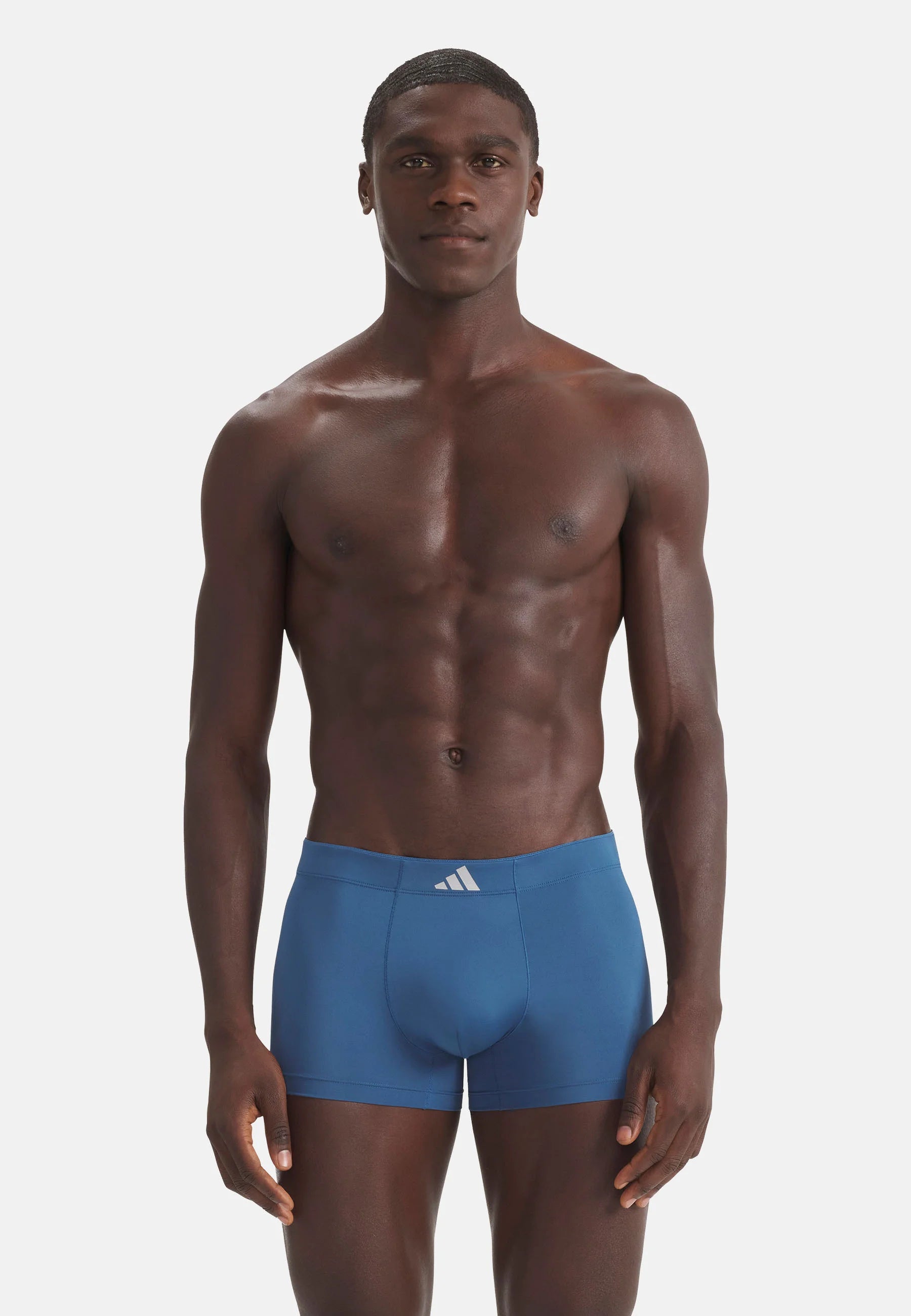 Boxers Adidas Sportswear Micro Tech 6 Pack - Noir, Bleu Gris, Pétrole