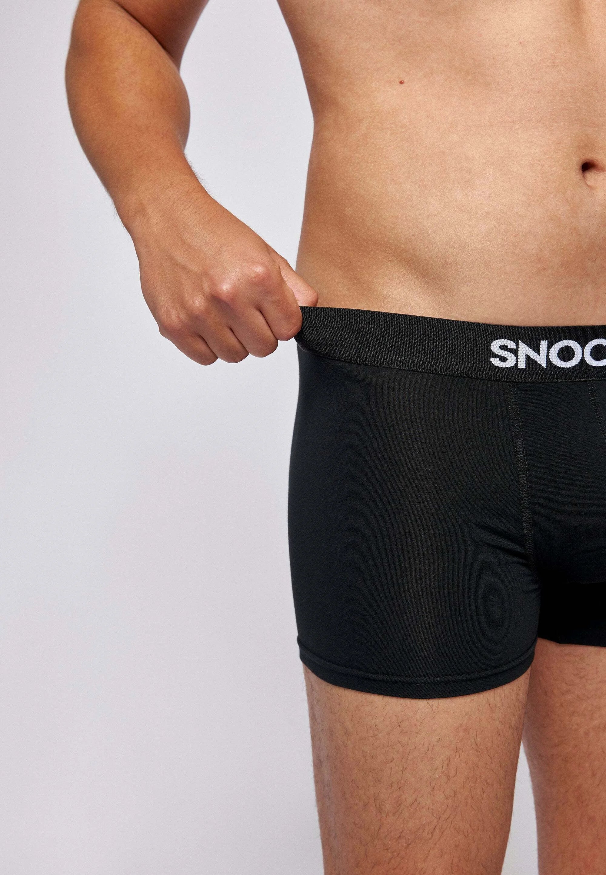 SNOCKS Confezione da 6 bauli – Nero, Grigio, Blu
