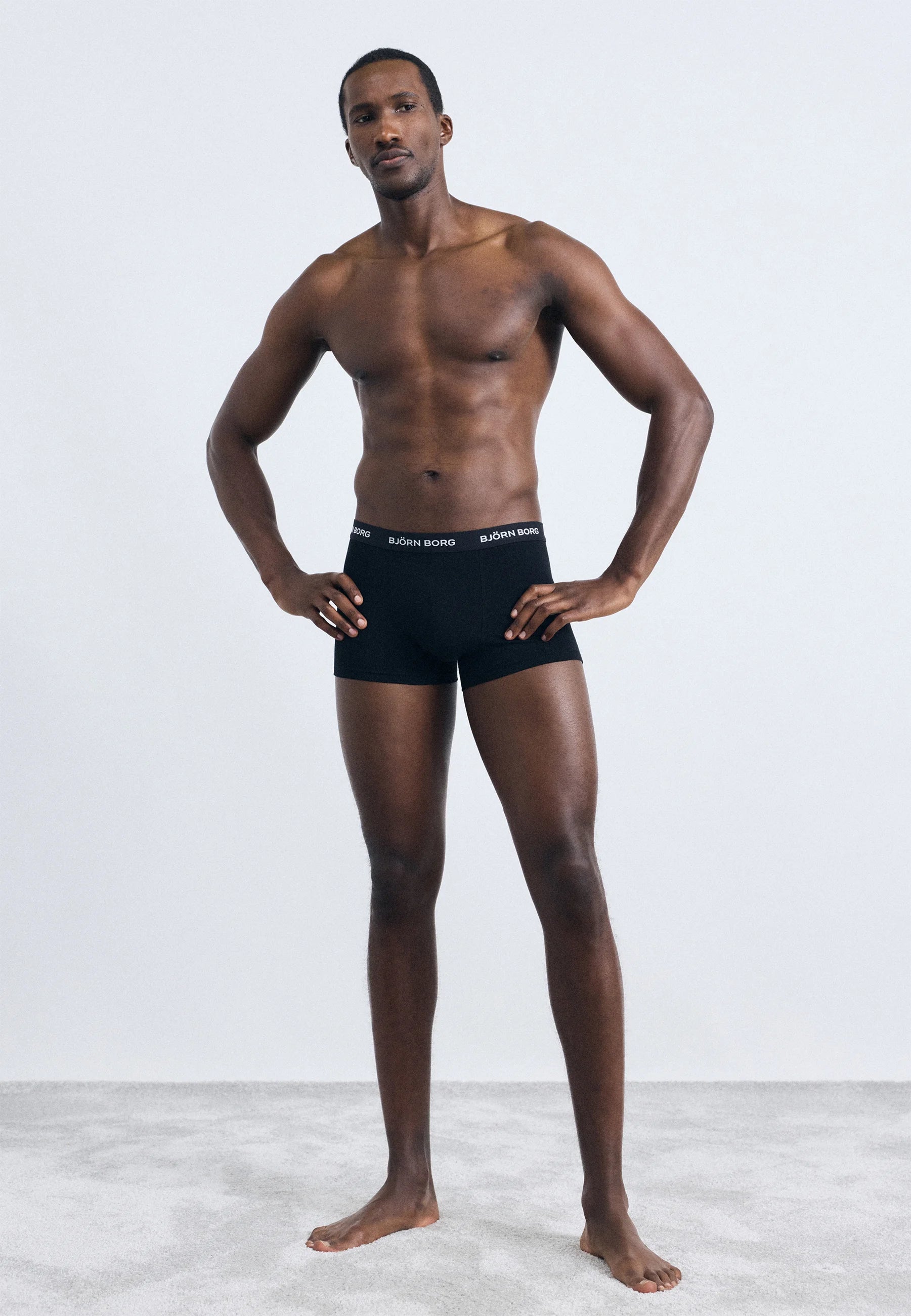 Björn Borg Stretch Trunk 5 Pack – Trunks – Black