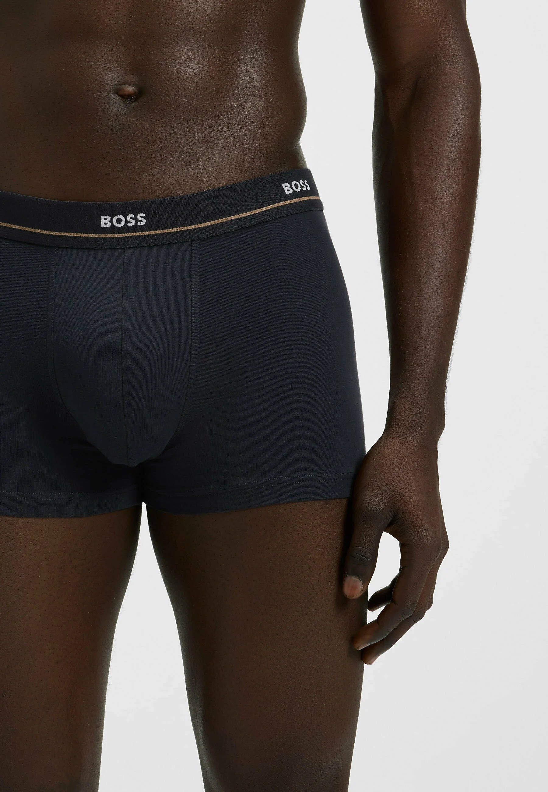 BOSS 5er-Pack Essential Trunks – Dunkelblau Five