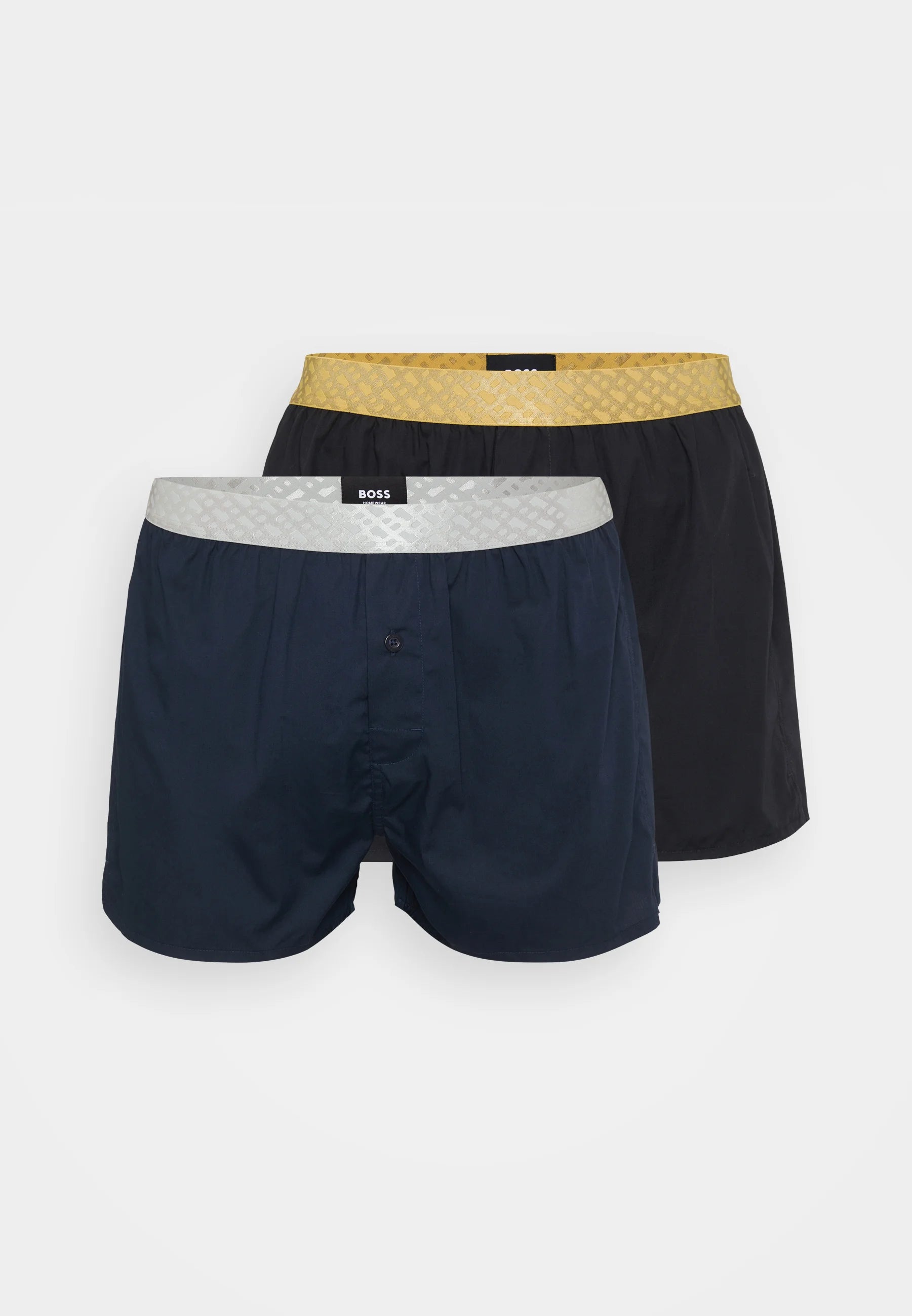 Boxerky BOSS Xmas 2 Pack – černé