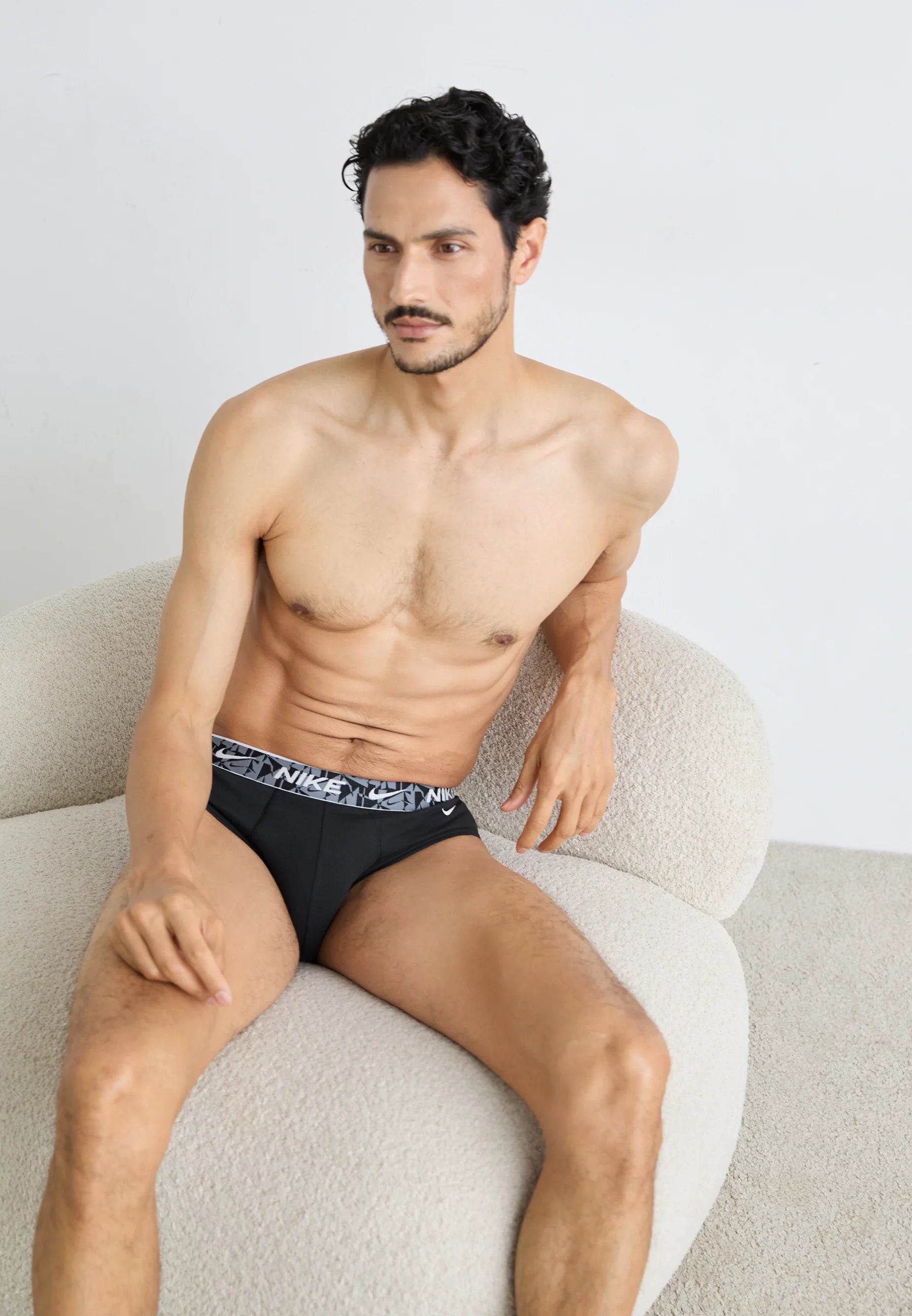 Nike Sous-vêtements Slip 3 Pack – Noir, Multicolore