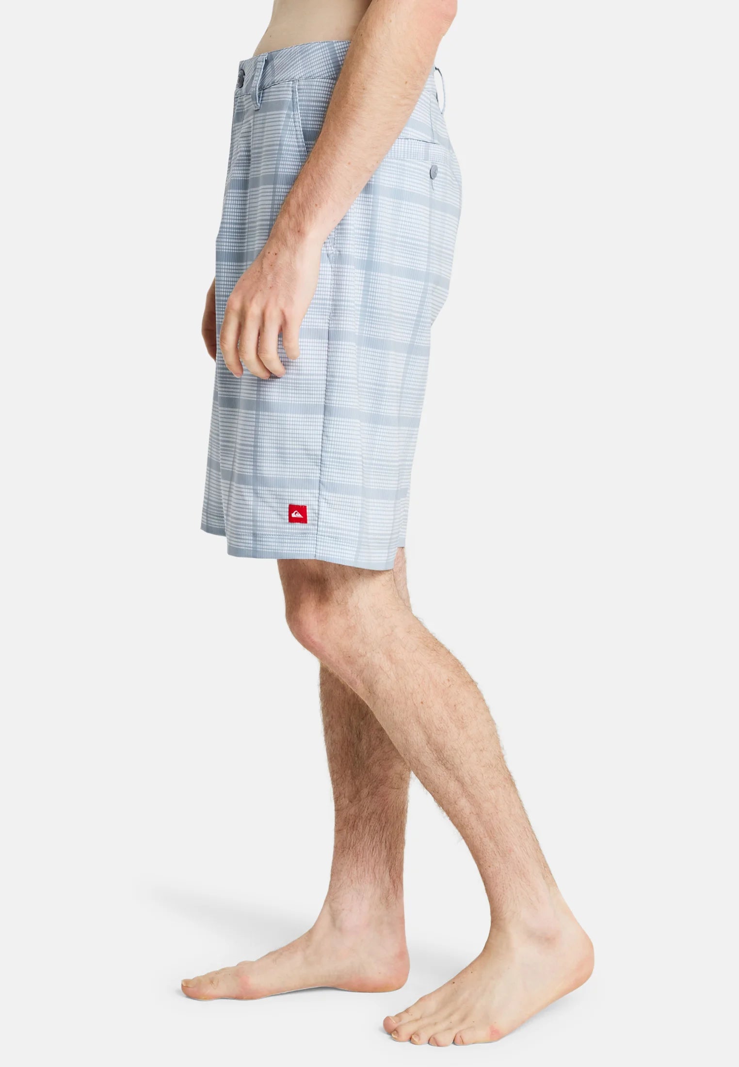 Short de bain Quiksilver YG Check In Amphibian 21 – Quarry Check