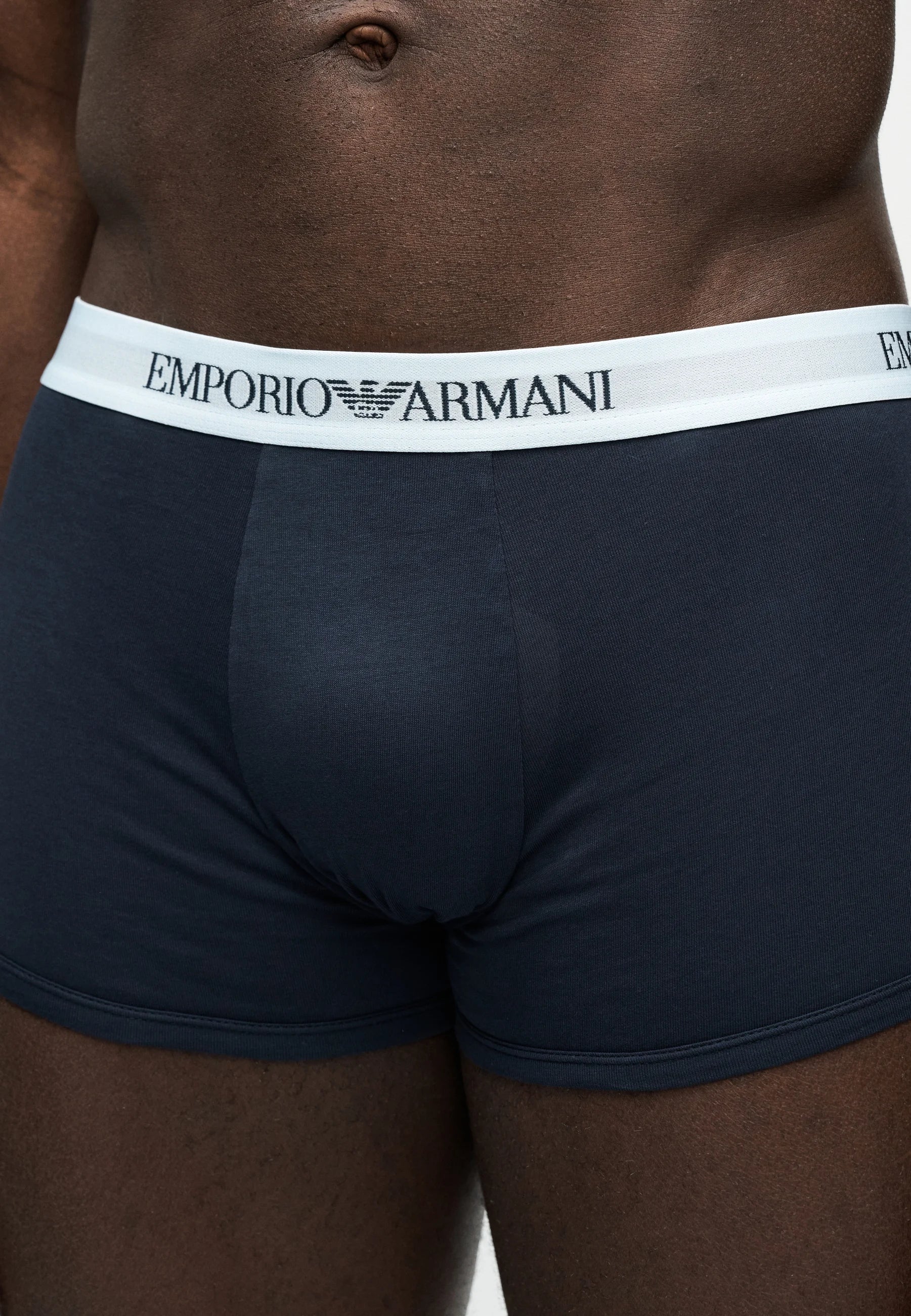 Lot de 3 boxers Emporio Armani PURE - Bleu