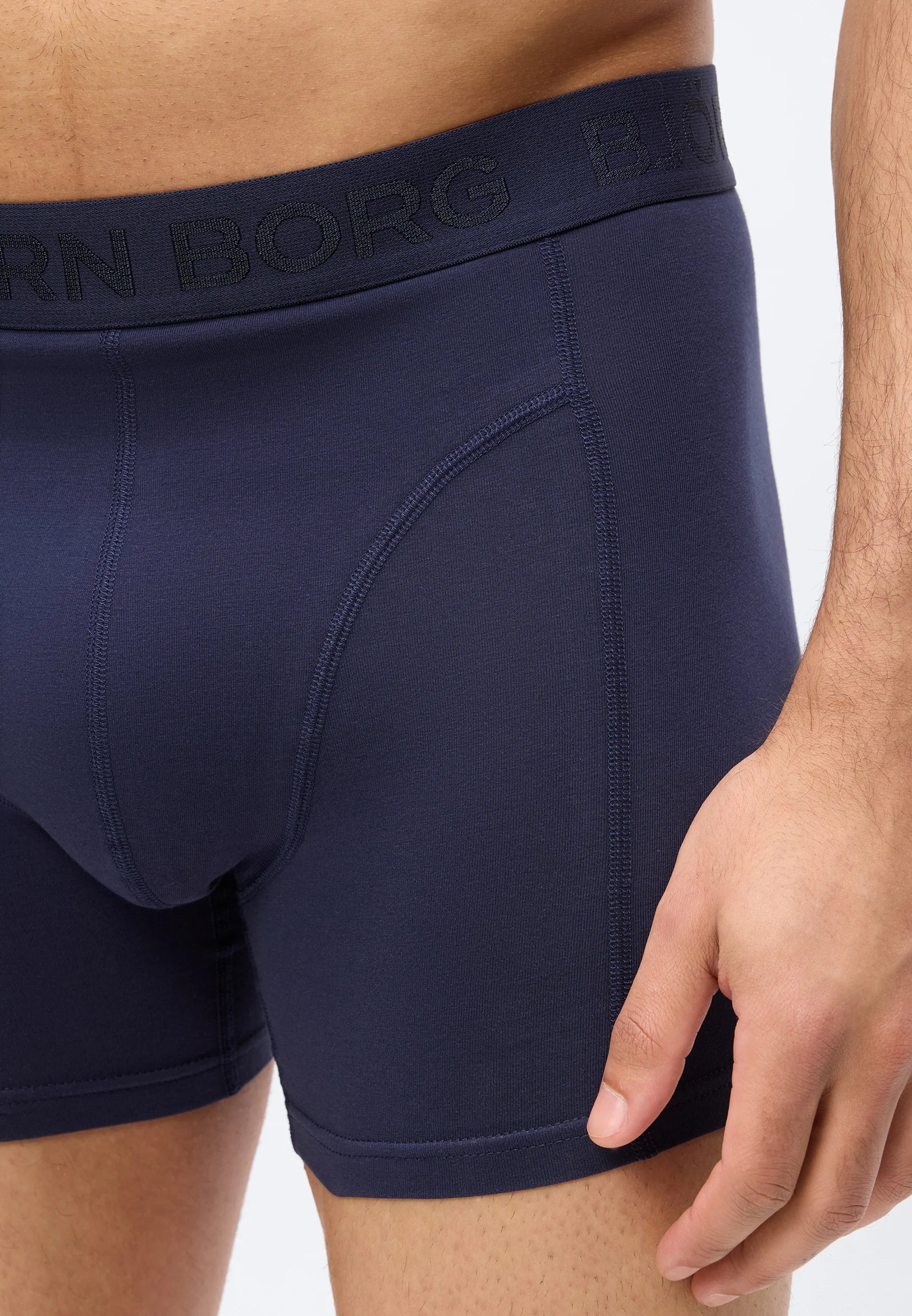 Björn Borg Stretch 7 Pack Boxer Briefs – Black, Blue, Mixed Colours