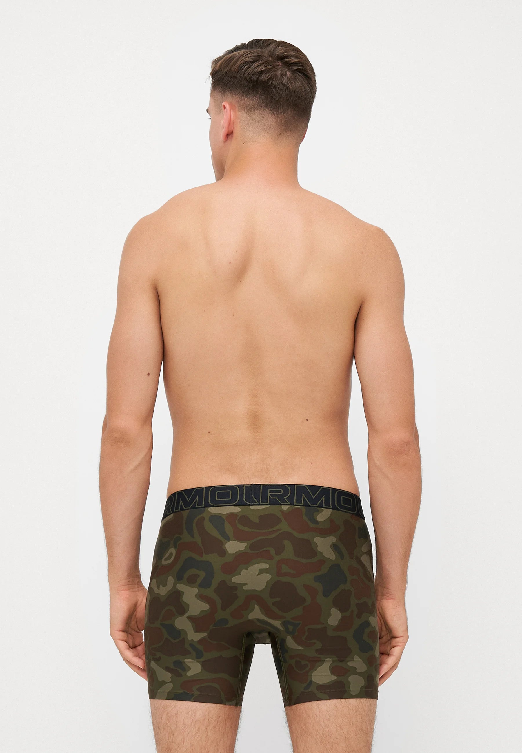 Under Armour Performance Trunks – 3 Pack – Frogskin Overdye, Marine, Green