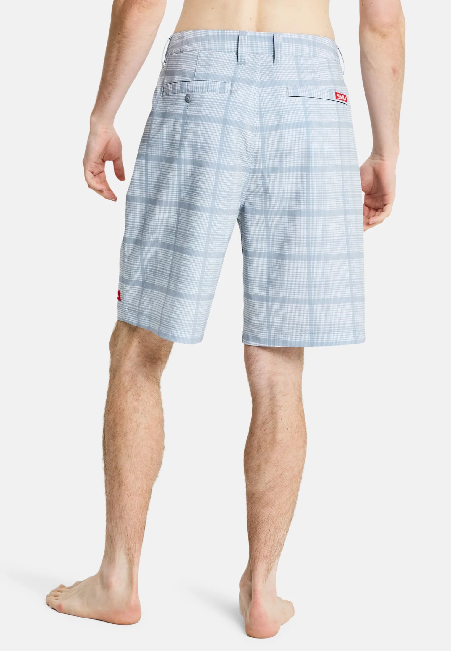 Short de bain Quiksilver YG Check In Amphibian 21 – Quarry Check