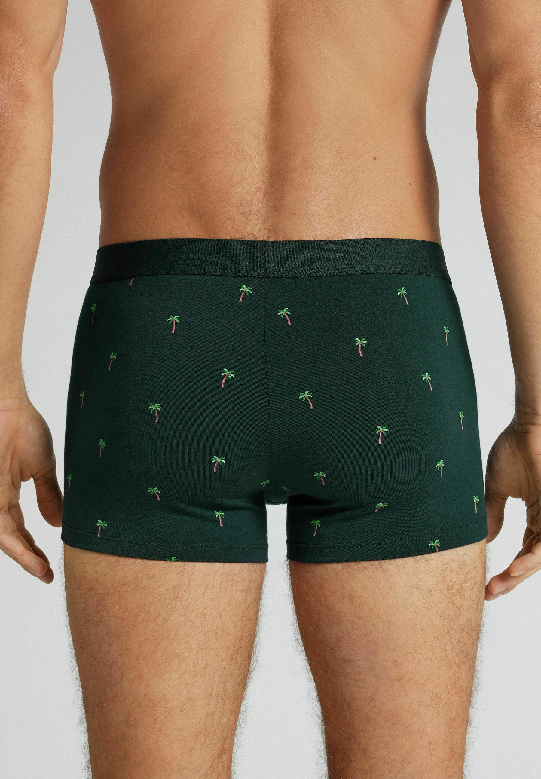 IUMAN Intimissimi Uomo Stretch Cotton Trunks – Zelené