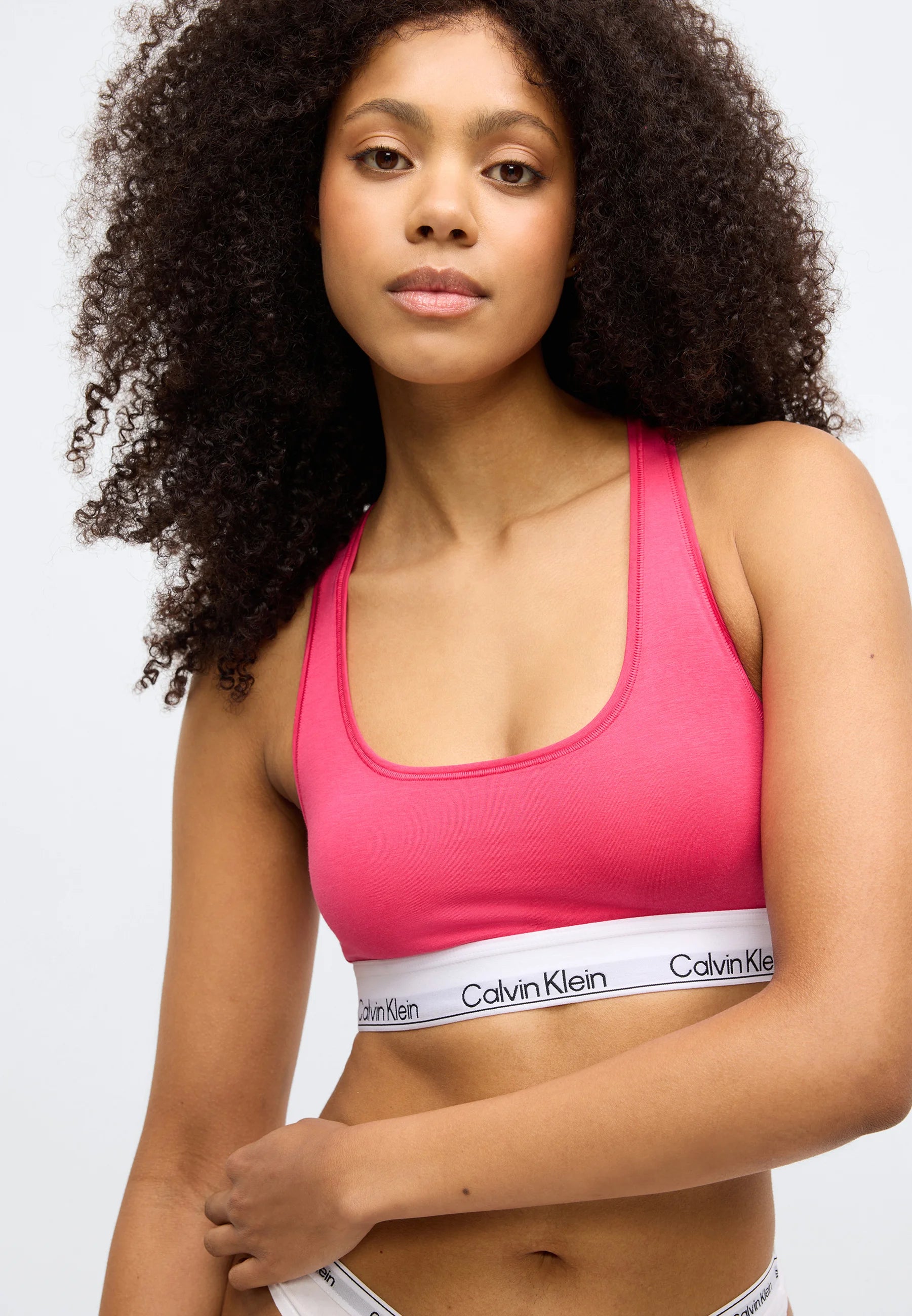 Calvin Klein Bustier Soft Bra – Vibrant Pink