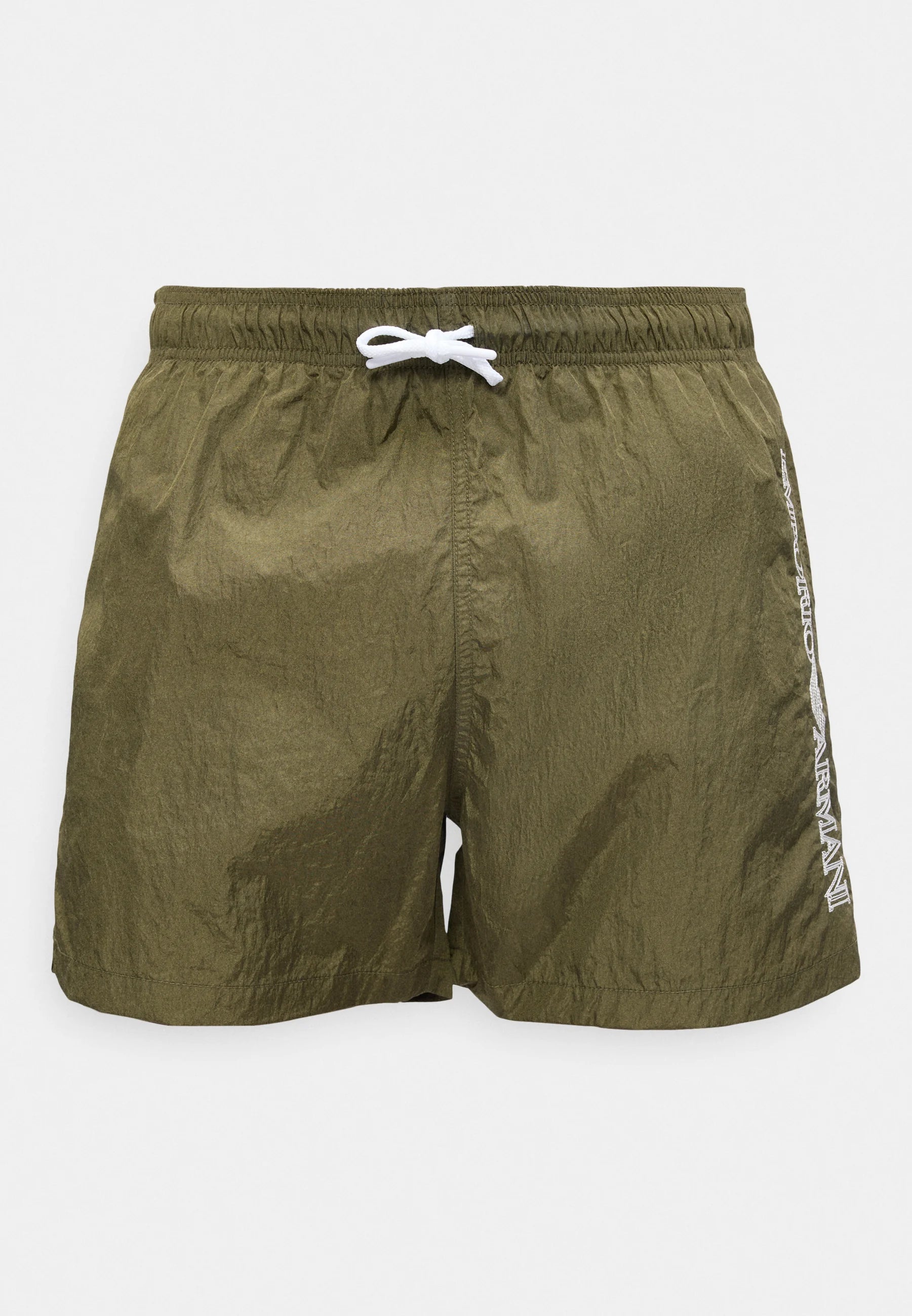 Emporio Armani EA7 Embroidery Logo Boxer Swimming Shorts – Olive