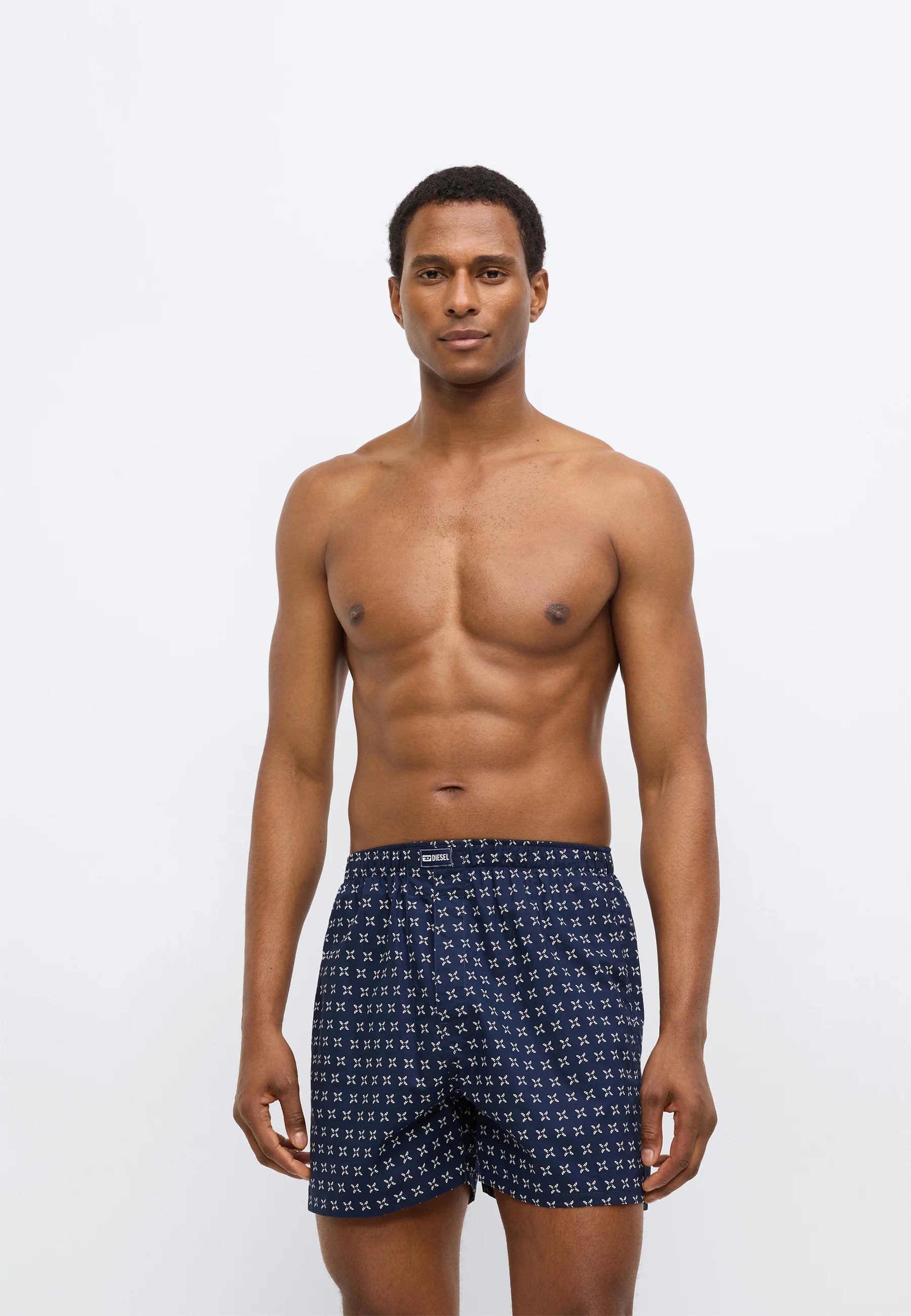 Boxerky Diesel Ryan Core 3 Pack – tmavě modrá, světle modrá, modrá