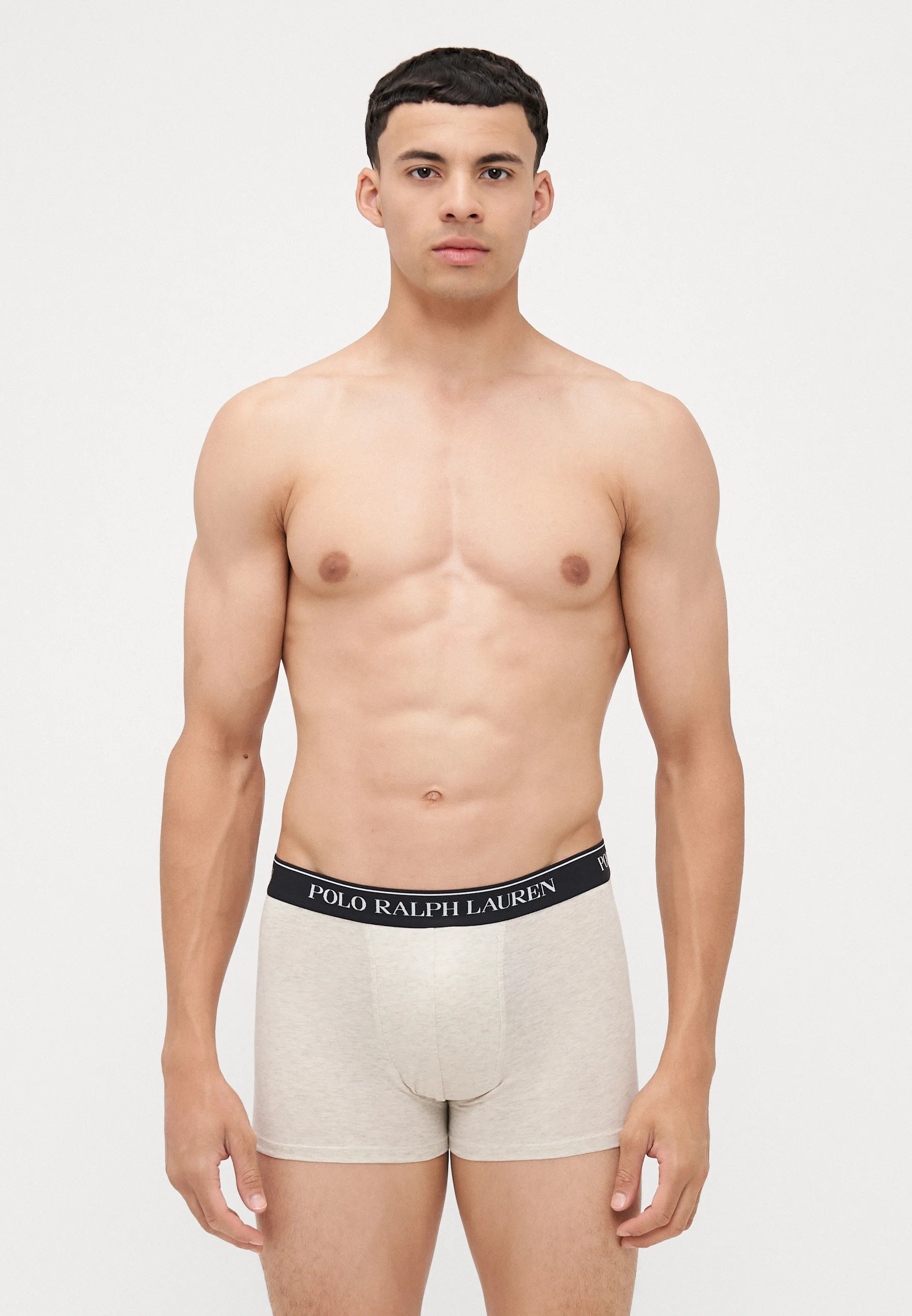 Polo Ralph Lauren Cotton Stretch Trunks – 5 Pack – White, Red, Royal, Grey Heather, Black