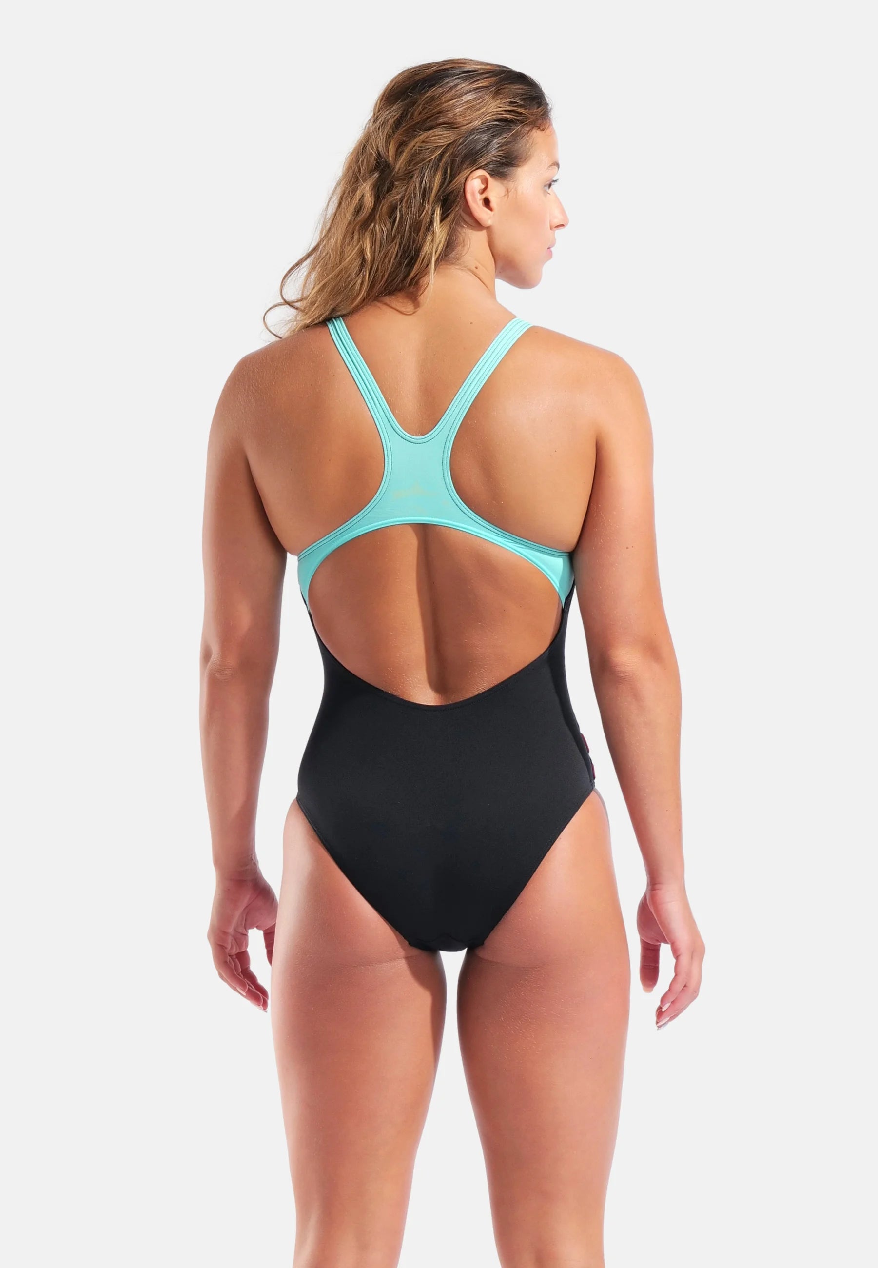 Arena Graphic Pro L Maillot de bain une pièce – Noir, Eau