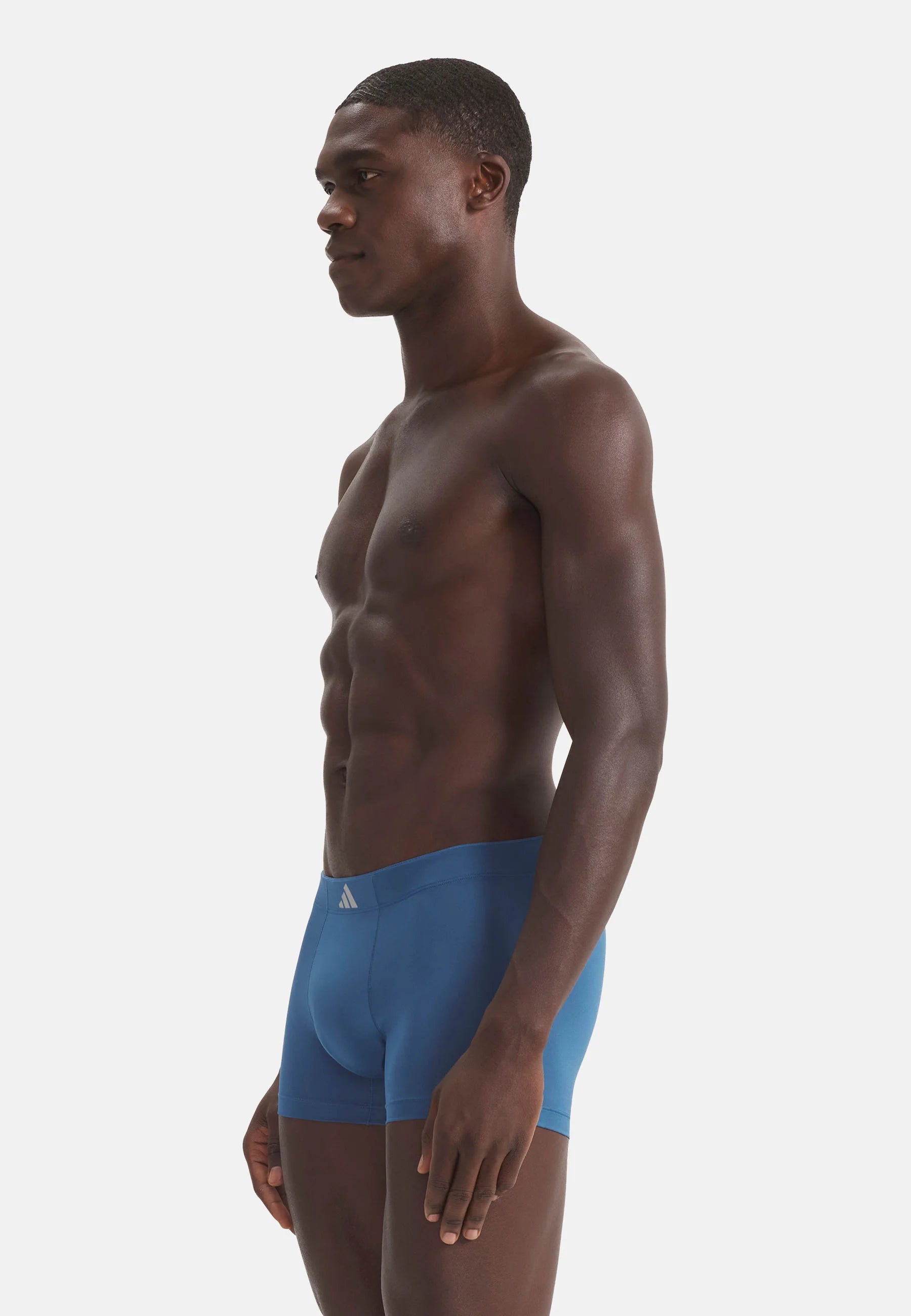 Boxers Adidas Sportswear Micro Tech 6 Pack - Noir, Bleu Gris, Pétrole