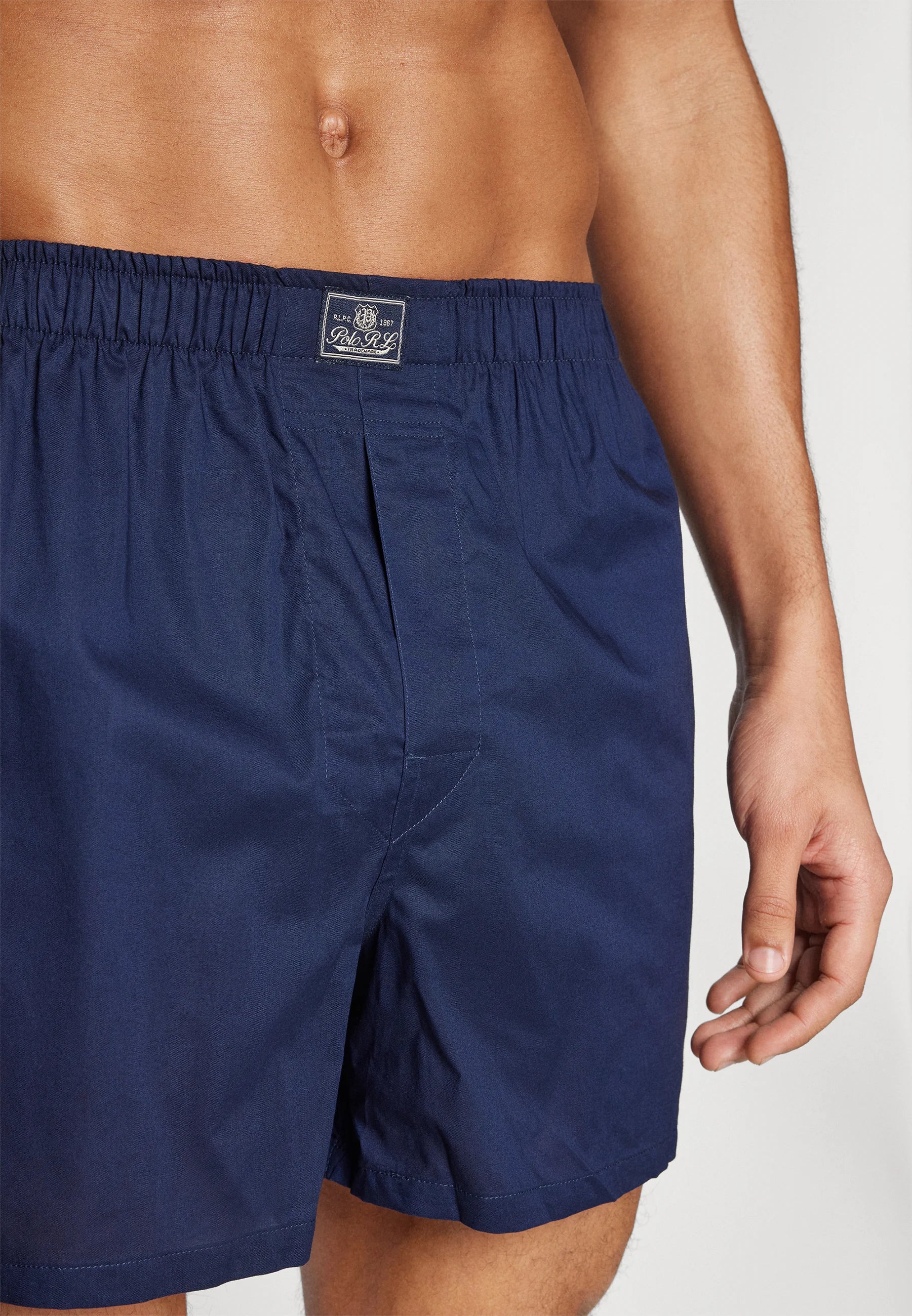 Polo Ralph Lauren Cotton Open Boxer Shorts – 3 Pack – Blue, Dark Blue, Light Blue