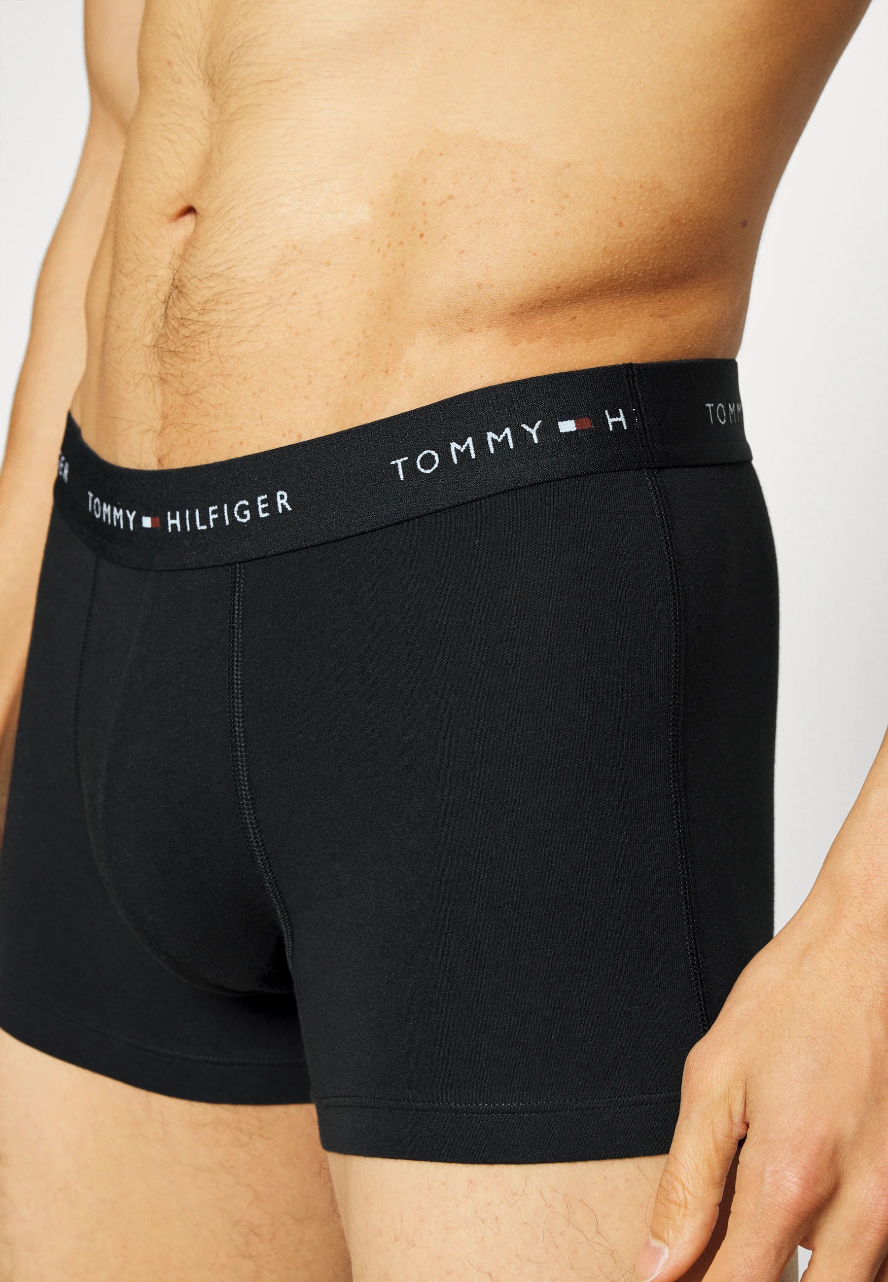 Tommy Hilfiger Signature Trunk 3 Pack – Black