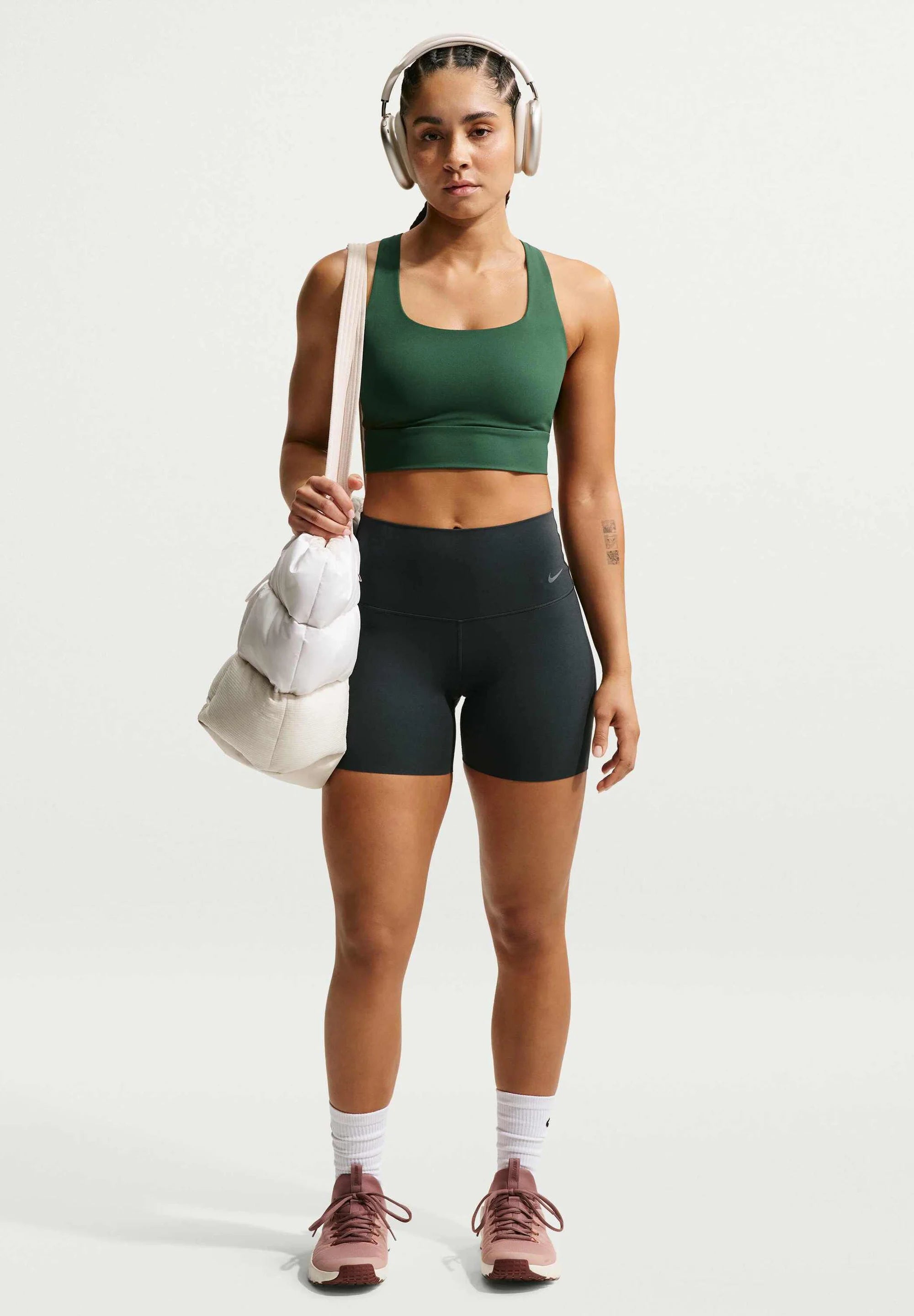 Nike Performance Zenvy Light Support Bra – For, Weiß