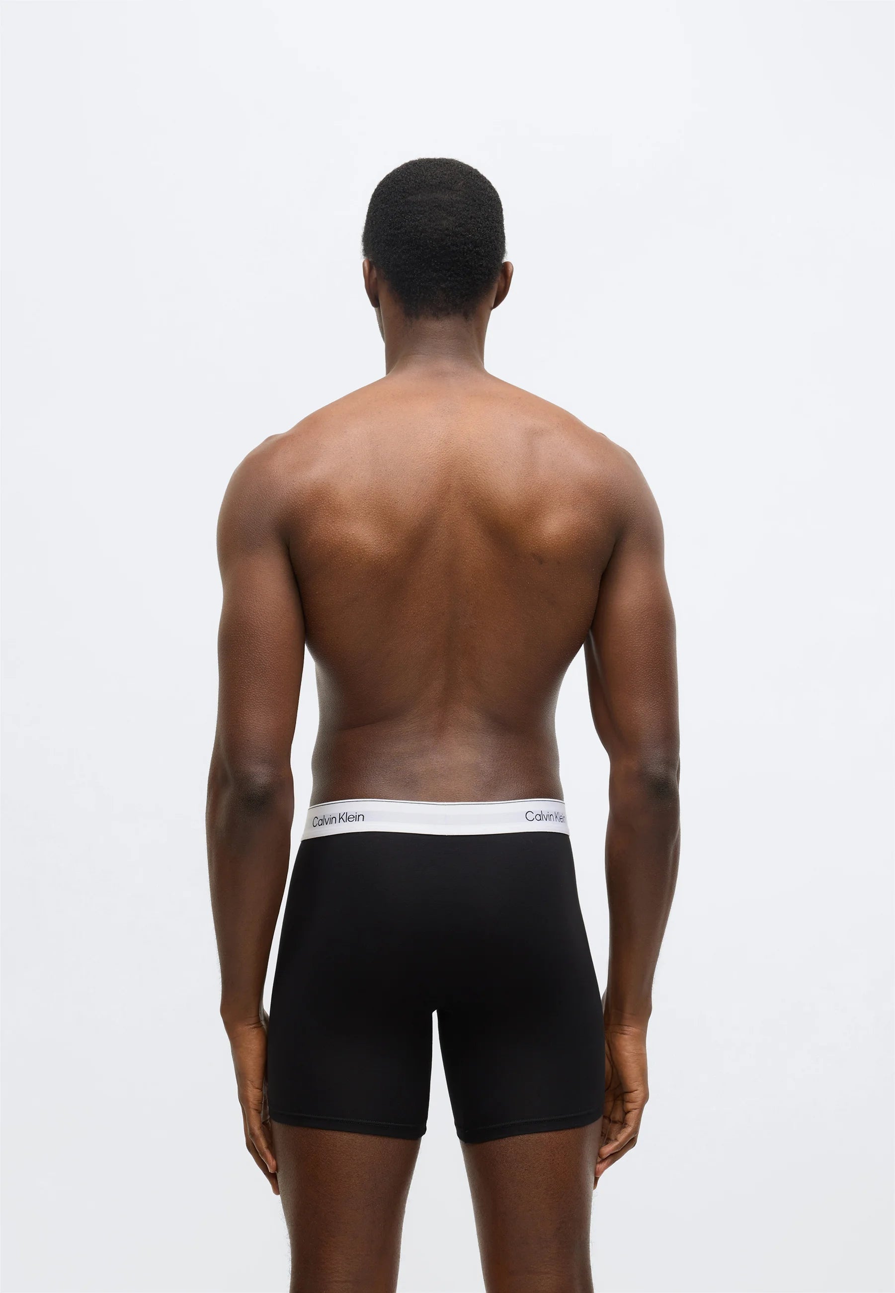 Calvin Klein Icon Cotton Stretch Slips – 3er-Pack – Schwarz, Turbulenz, Weiß