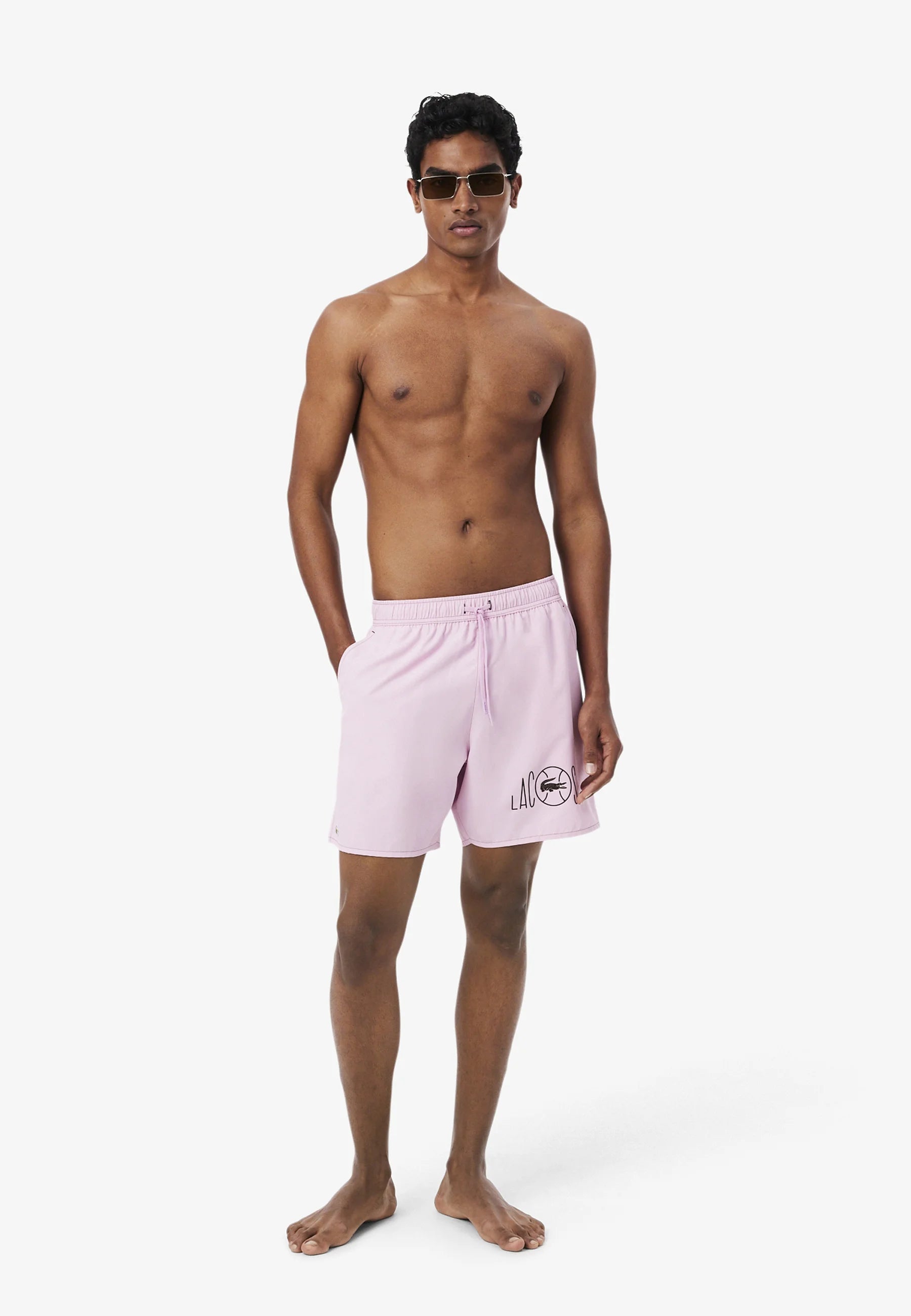 Lacoste Swim Shorts – Rose-ZH