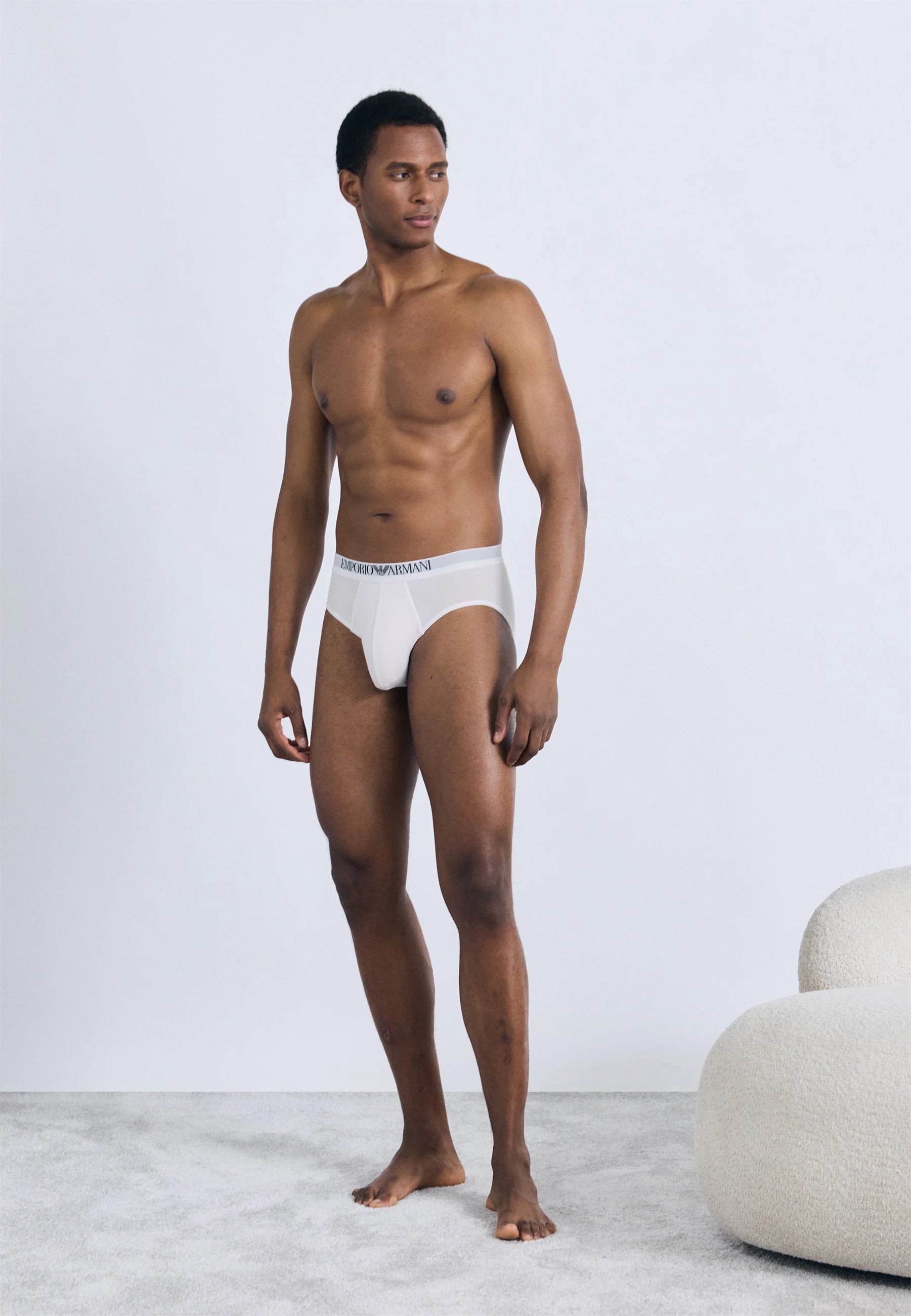 Emporio Armani Slips 2er-Pack – Weiß