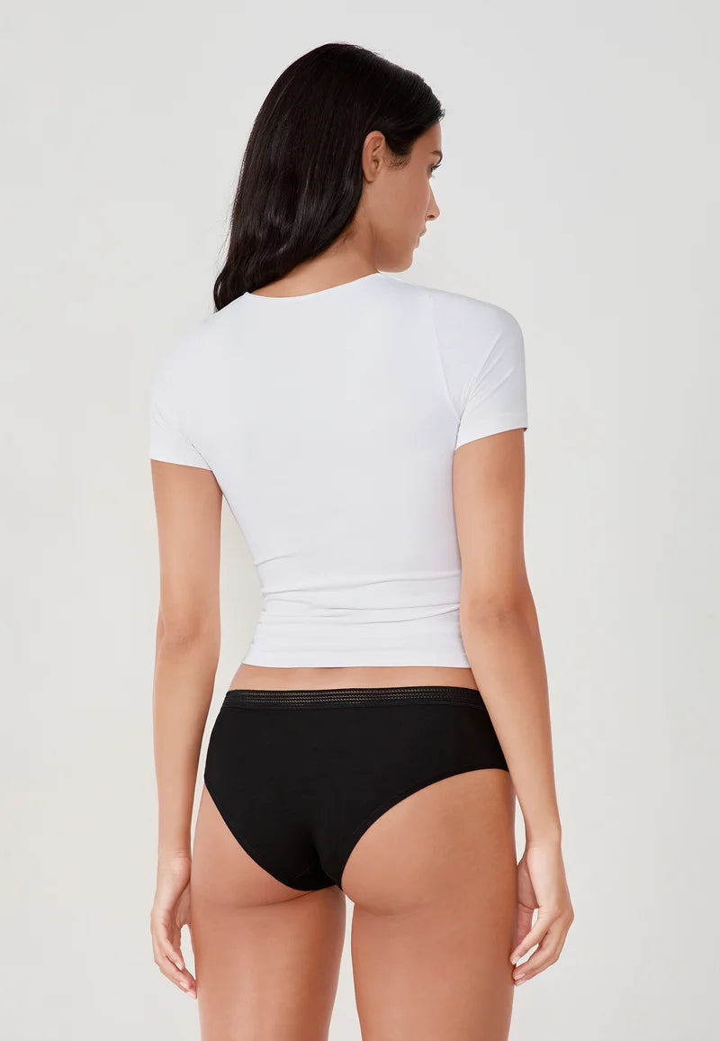 Etam Jack Spitzen-Slips – 3er-Pack, mehrfarbig